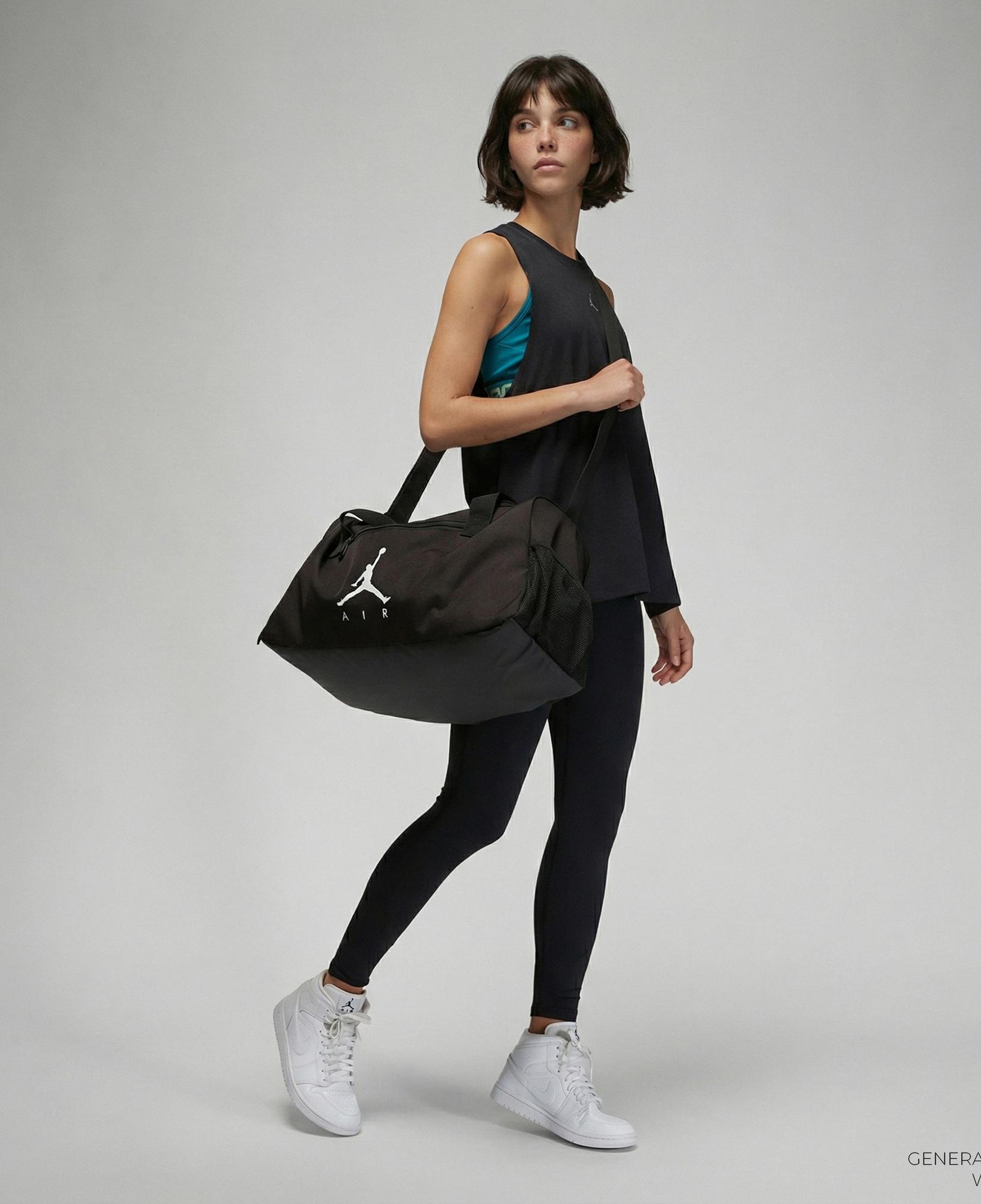 Jordan Sport Kadın Siyah Tayt