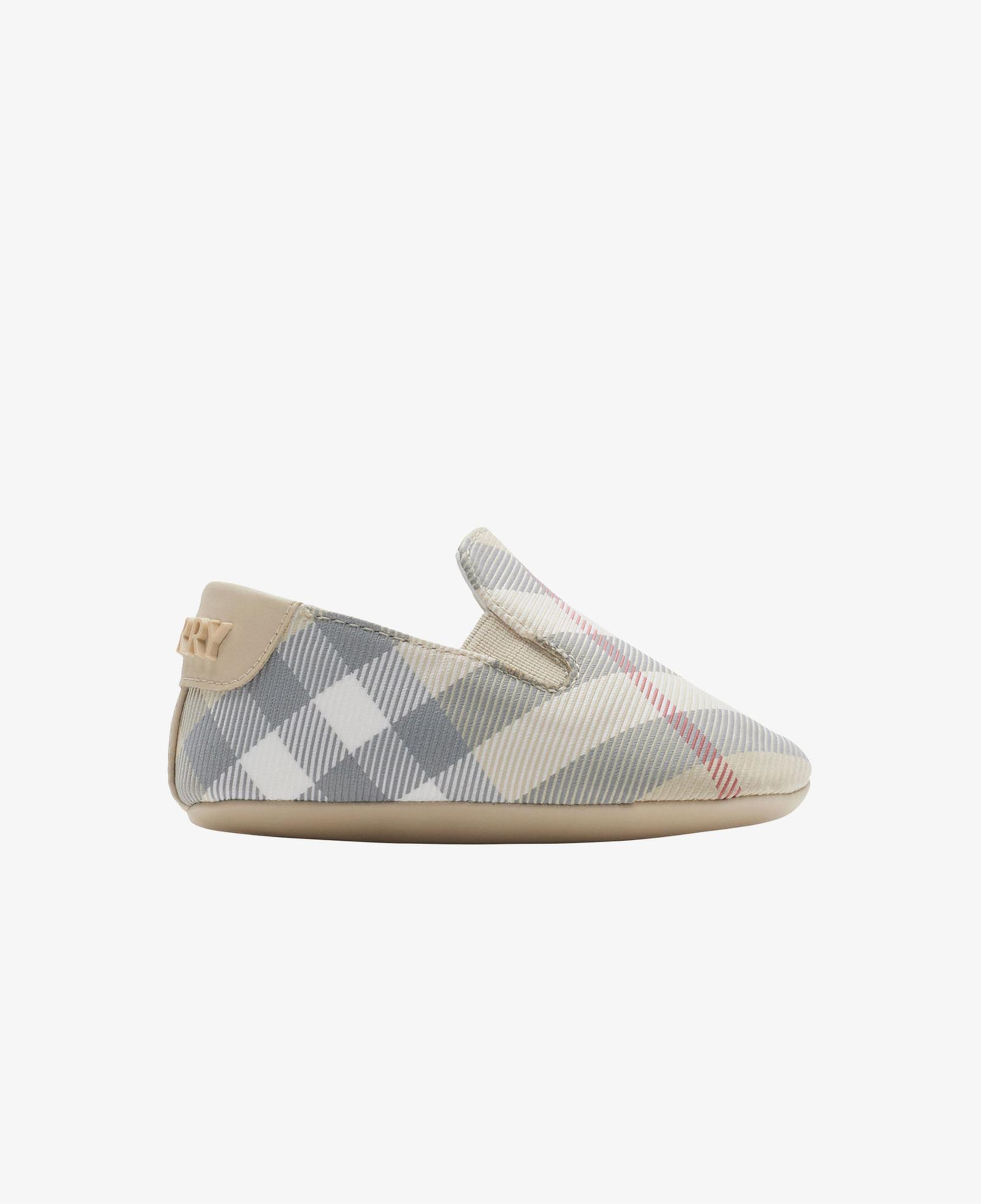 Burberry Marple Nylon Blend Booties Çocuk Bej Sneaker
