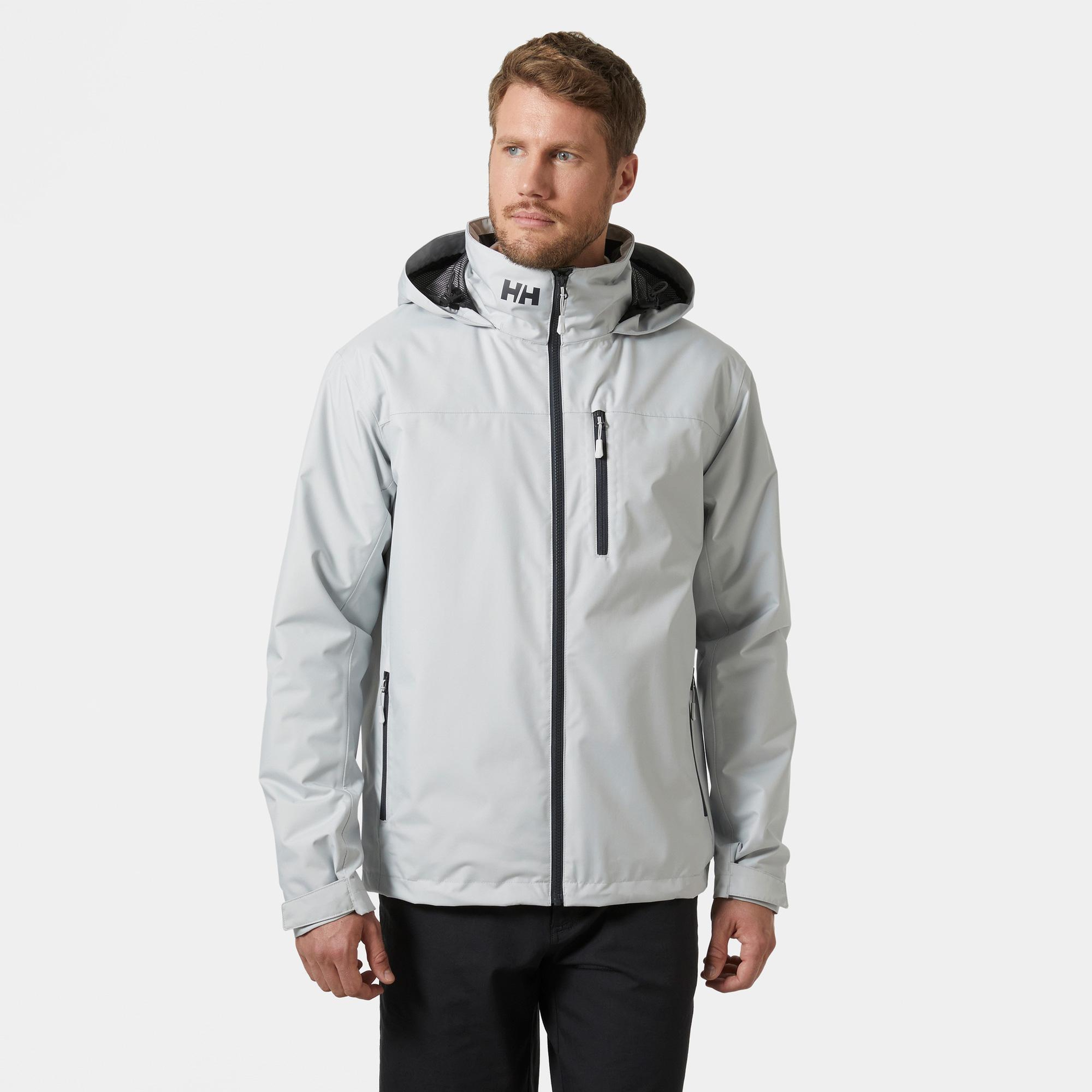 Helly Hansen Crew Hooded Midlayer 2 Erkek Gri Mont