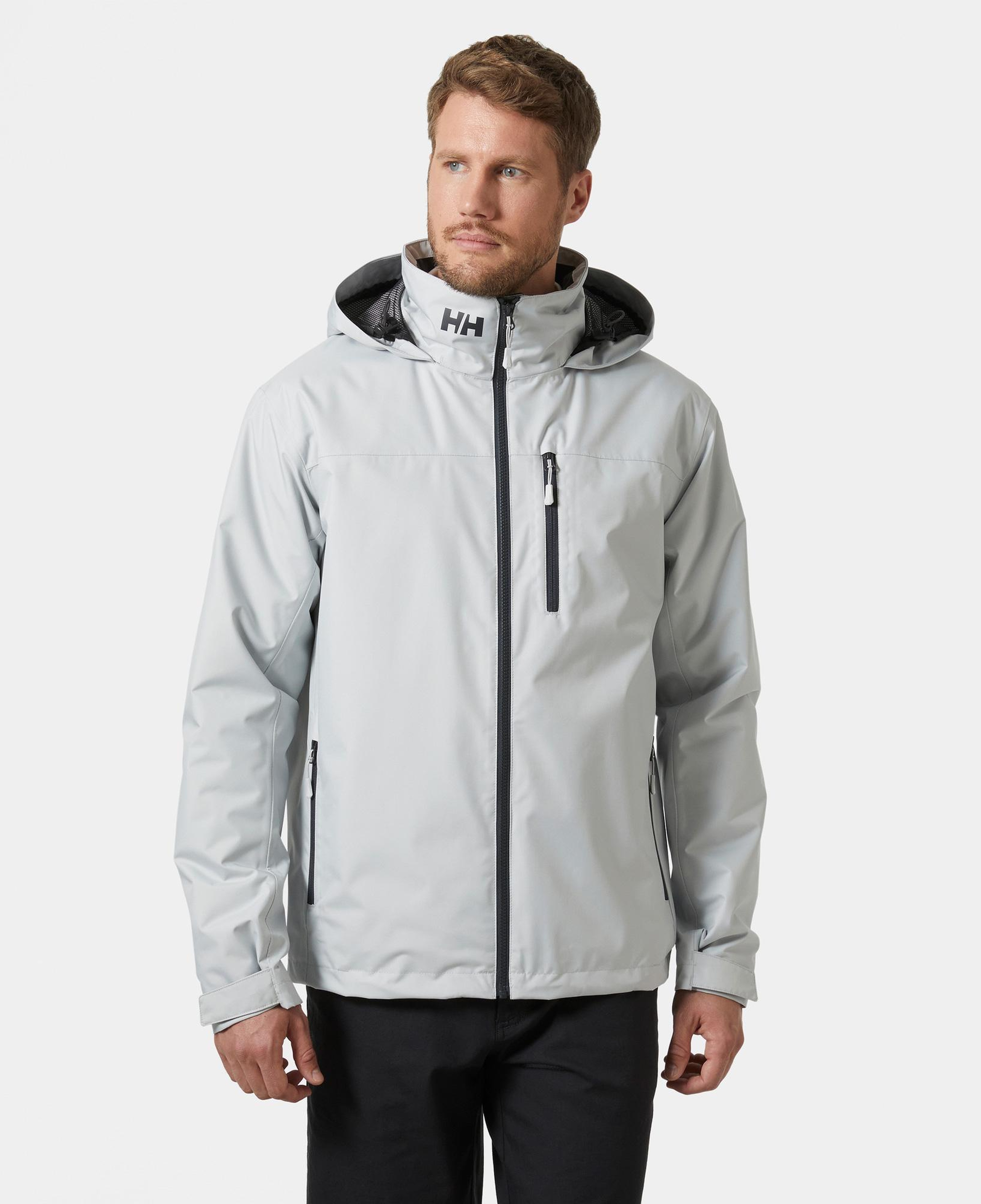 Helly Hansen Crew Hooded Midlayer 2 Erkek Gri Mont