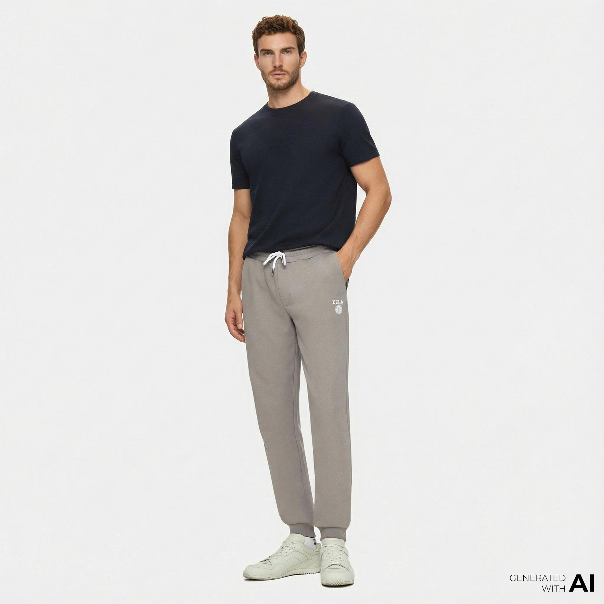 Ucla Luskin Erkek Gri Eşofman Altı