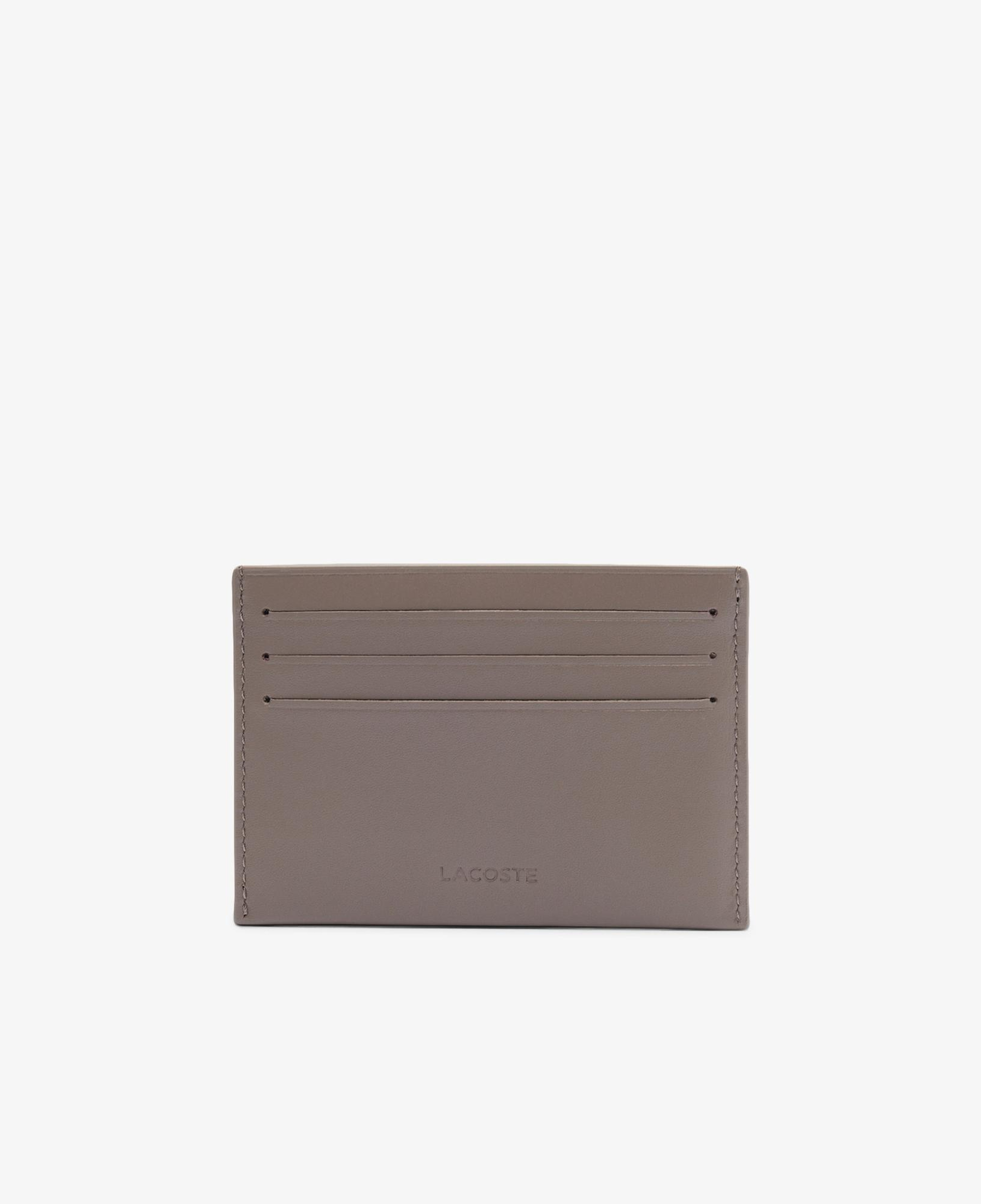 Lacoste FG Erkek Deri Açık Kahverengi Kartlık