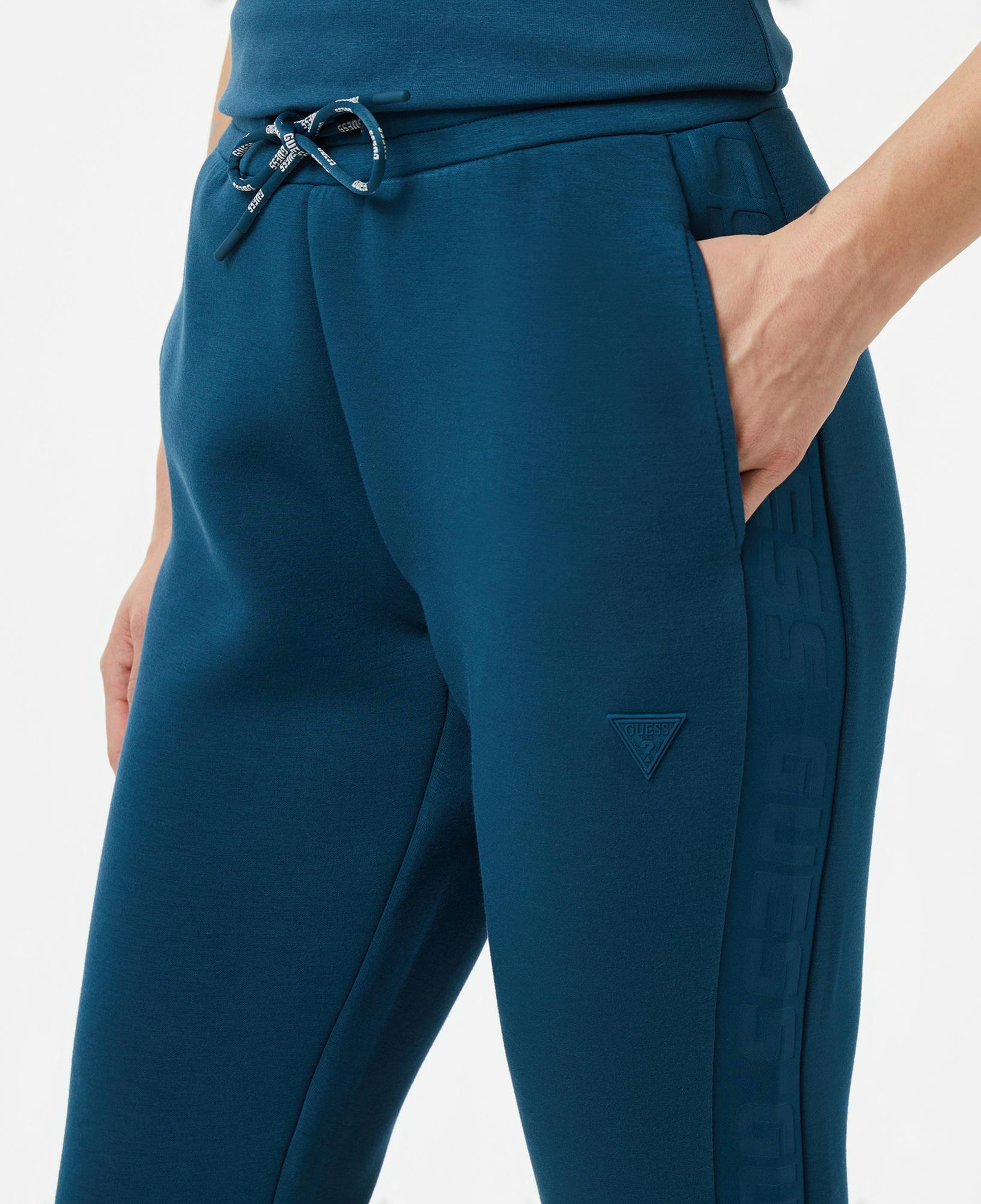 Guess Allie Scuba Jogger Kadın Mavi Eşofman Altı
