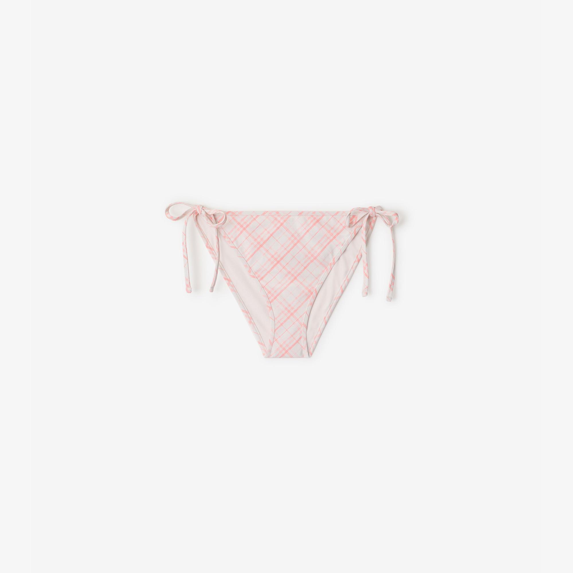Burberry Check Kadın Pembe Bikini Altı