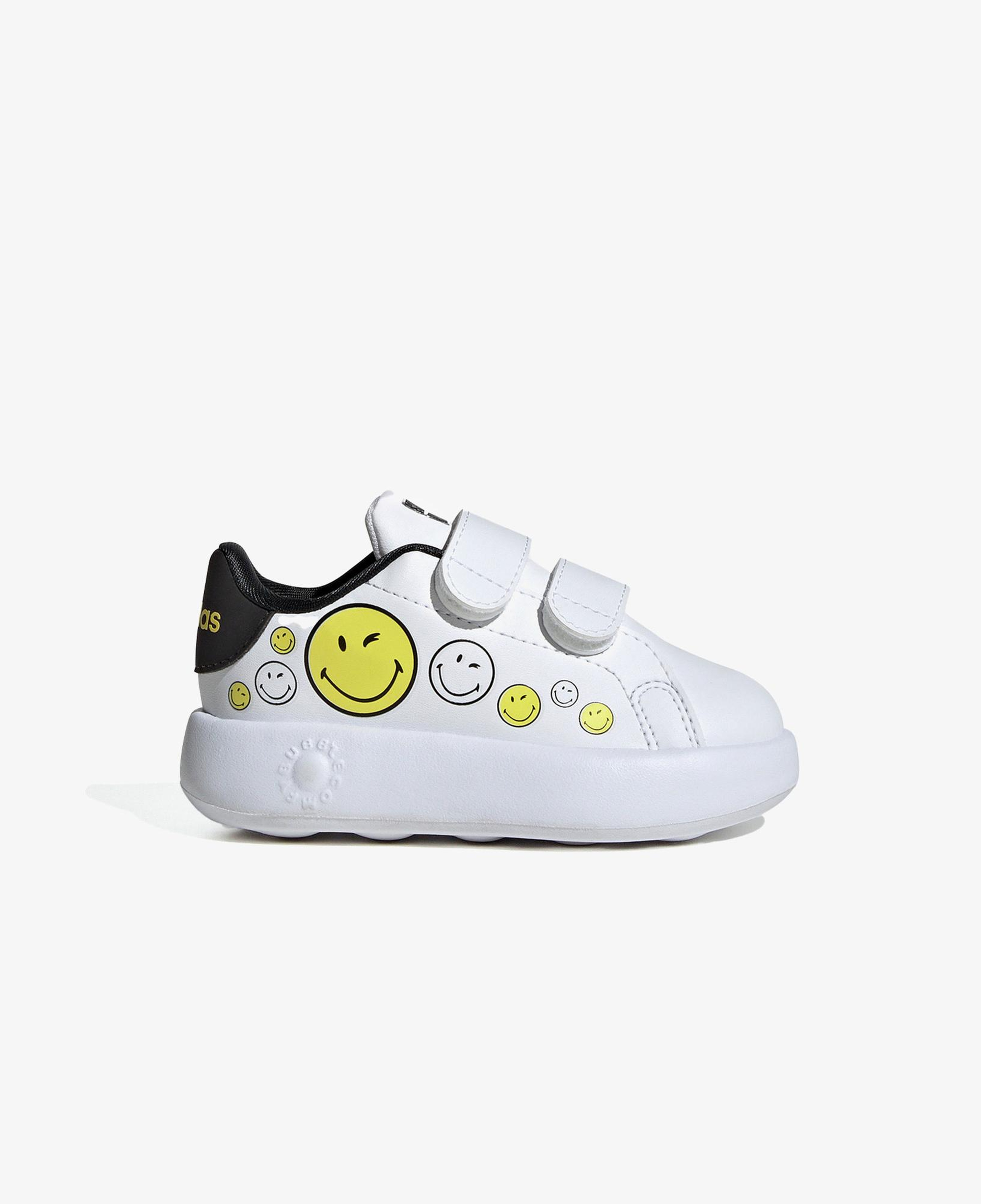 adidas Advantage Smiley Çocuk Beyaz Sneaker