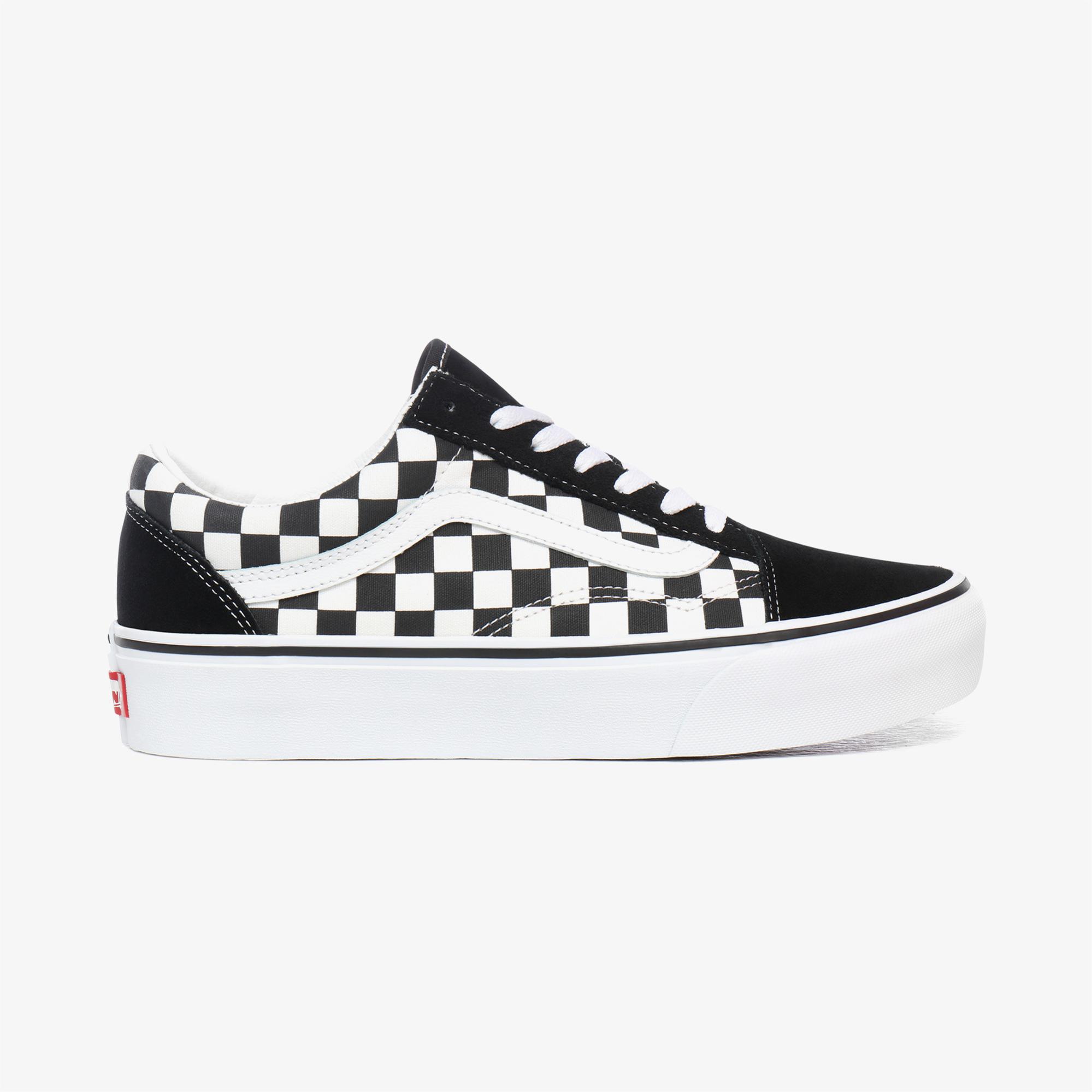 Vans Ua Old Skool Platform Kadın Siyah Sneaker