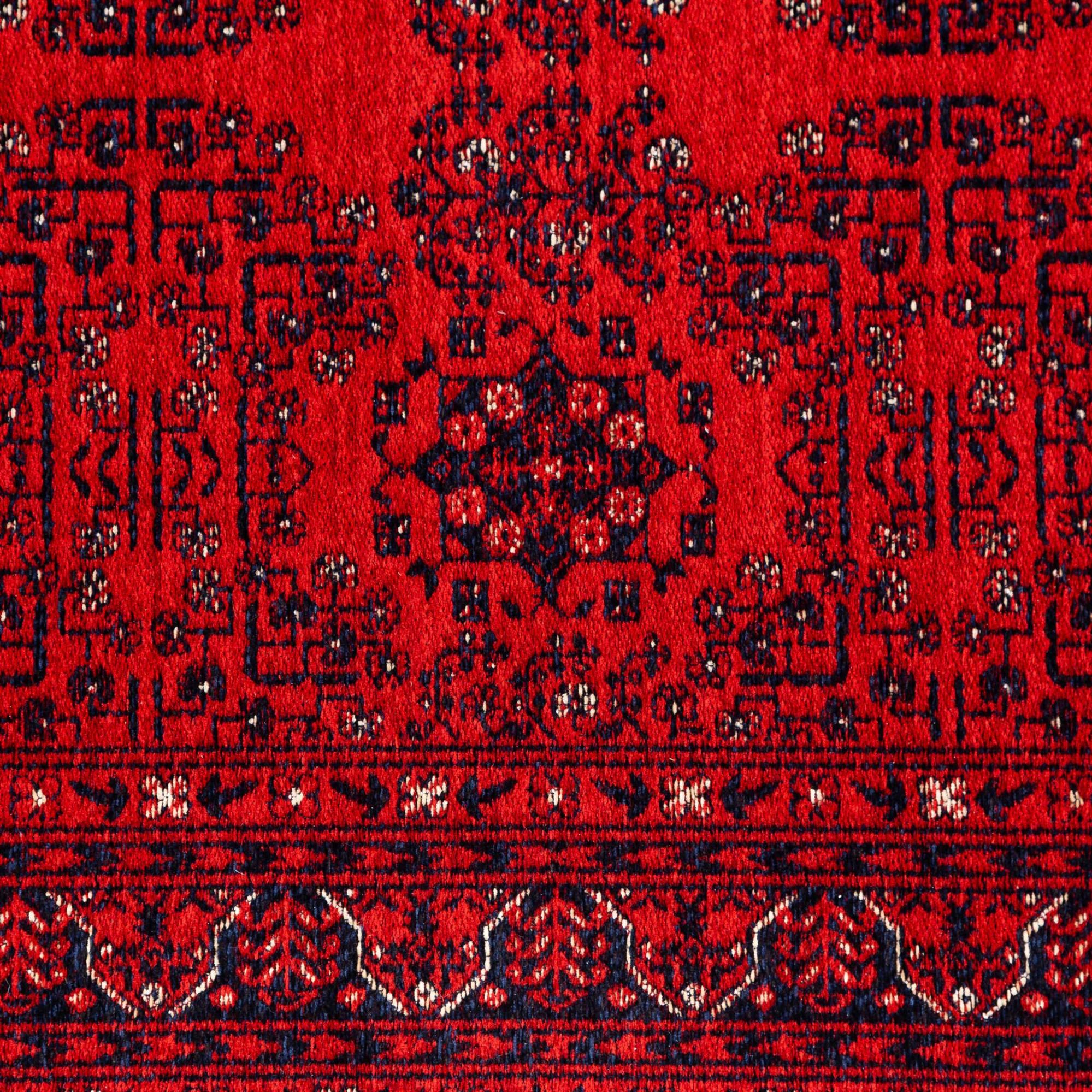 JINA BOLD HALI KIRMIZI LACİVERT 120X180