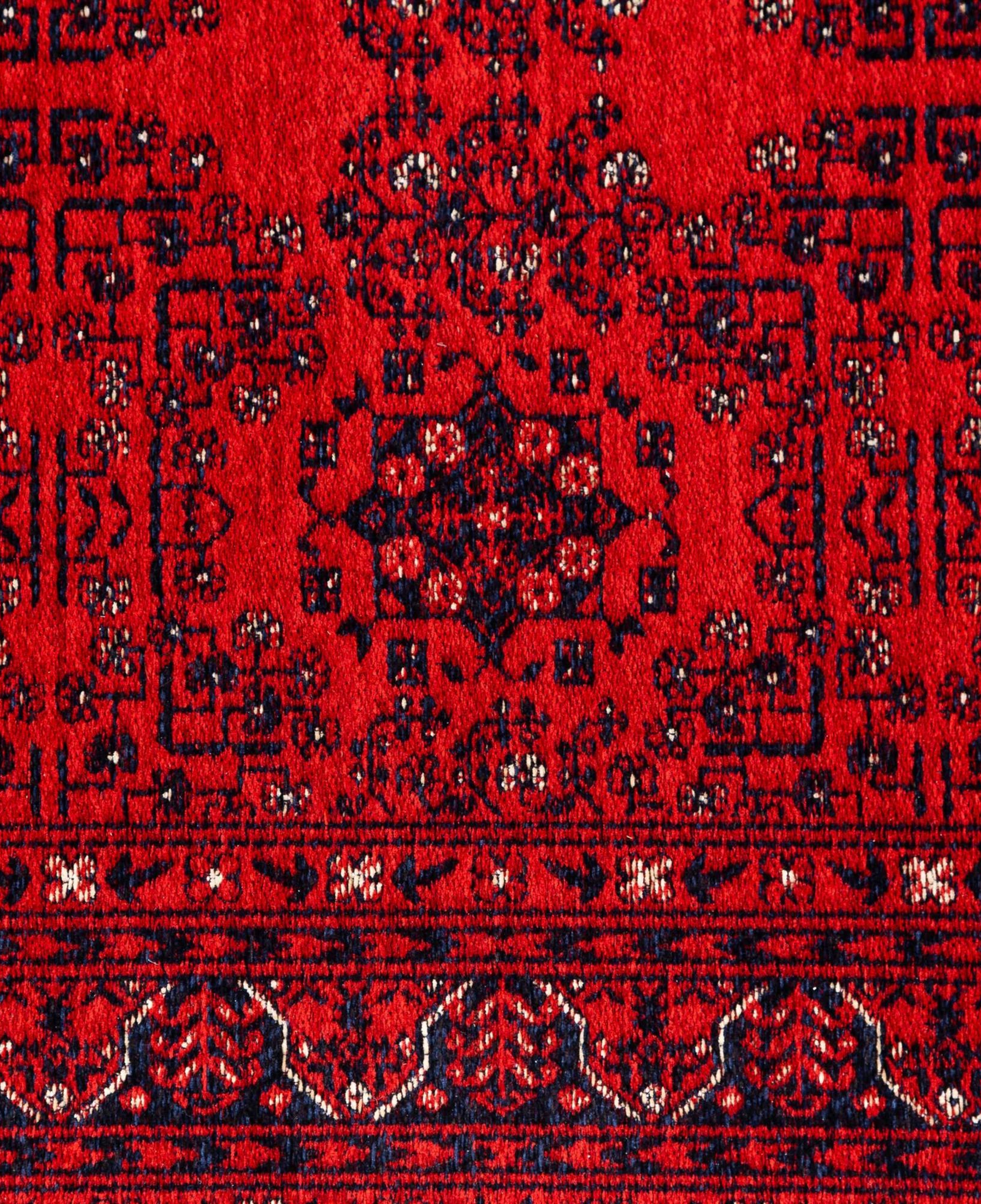 JINA BOLD HALI KIRMIZI LACİVERT 120X180