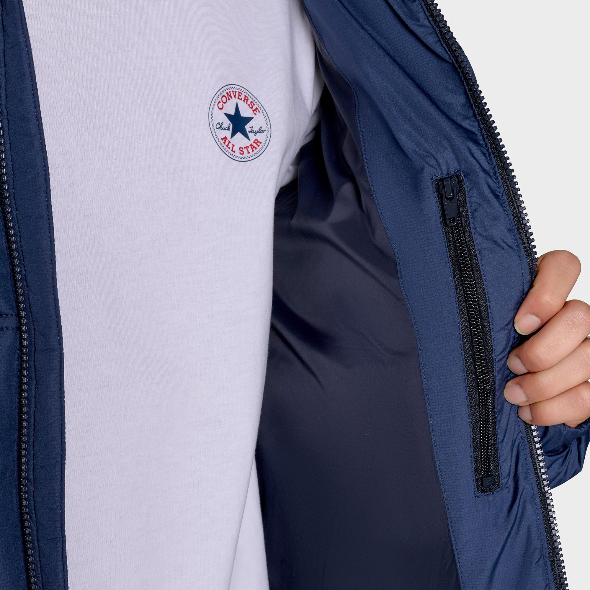 Converse Erkek Lacivert Puffer Mont