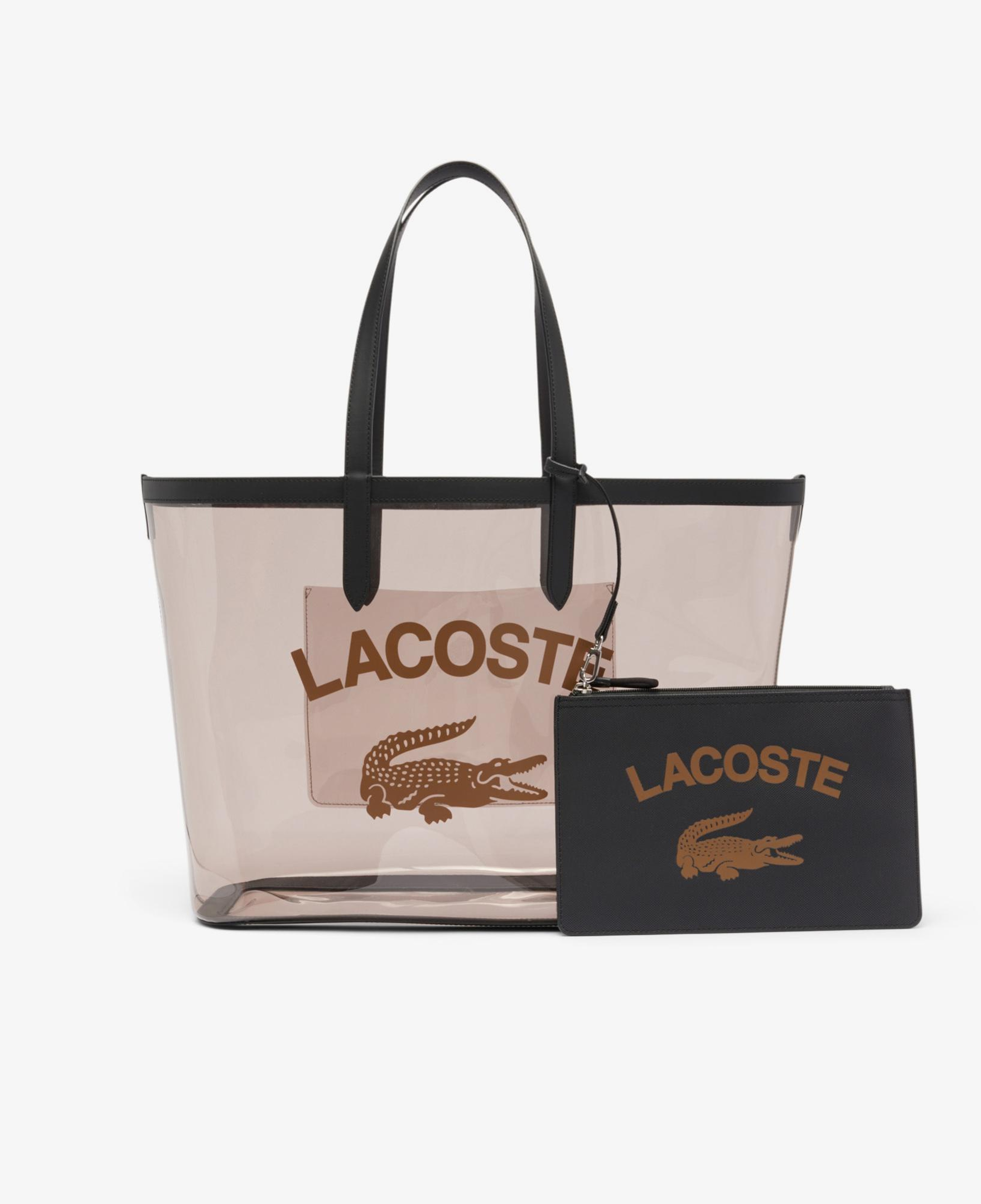 Lacoste Anna Kadın Baskılı Siyah Omuz Çantası