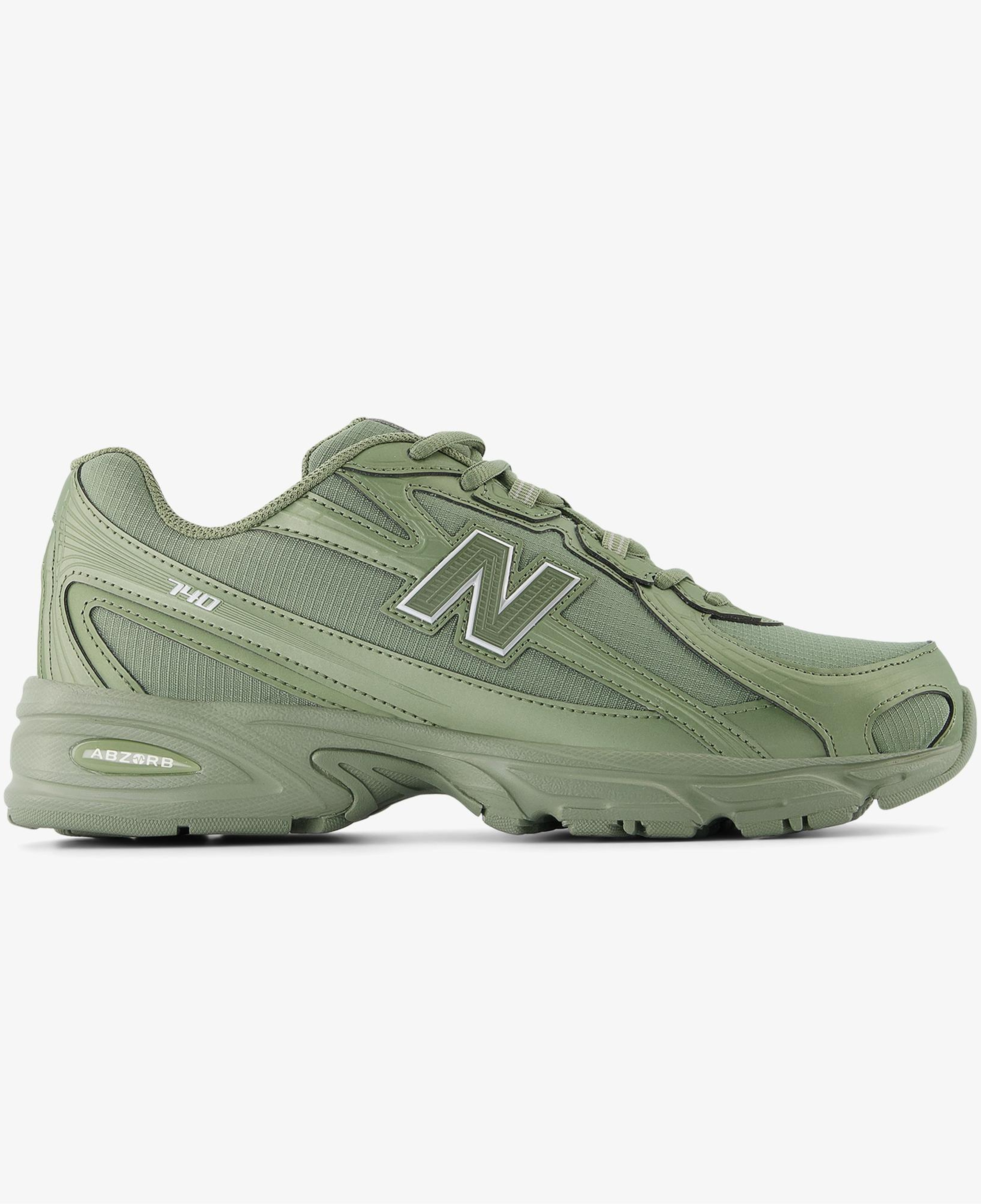 New Balance 740 Unisex Yeşil Spor Ayakkabı