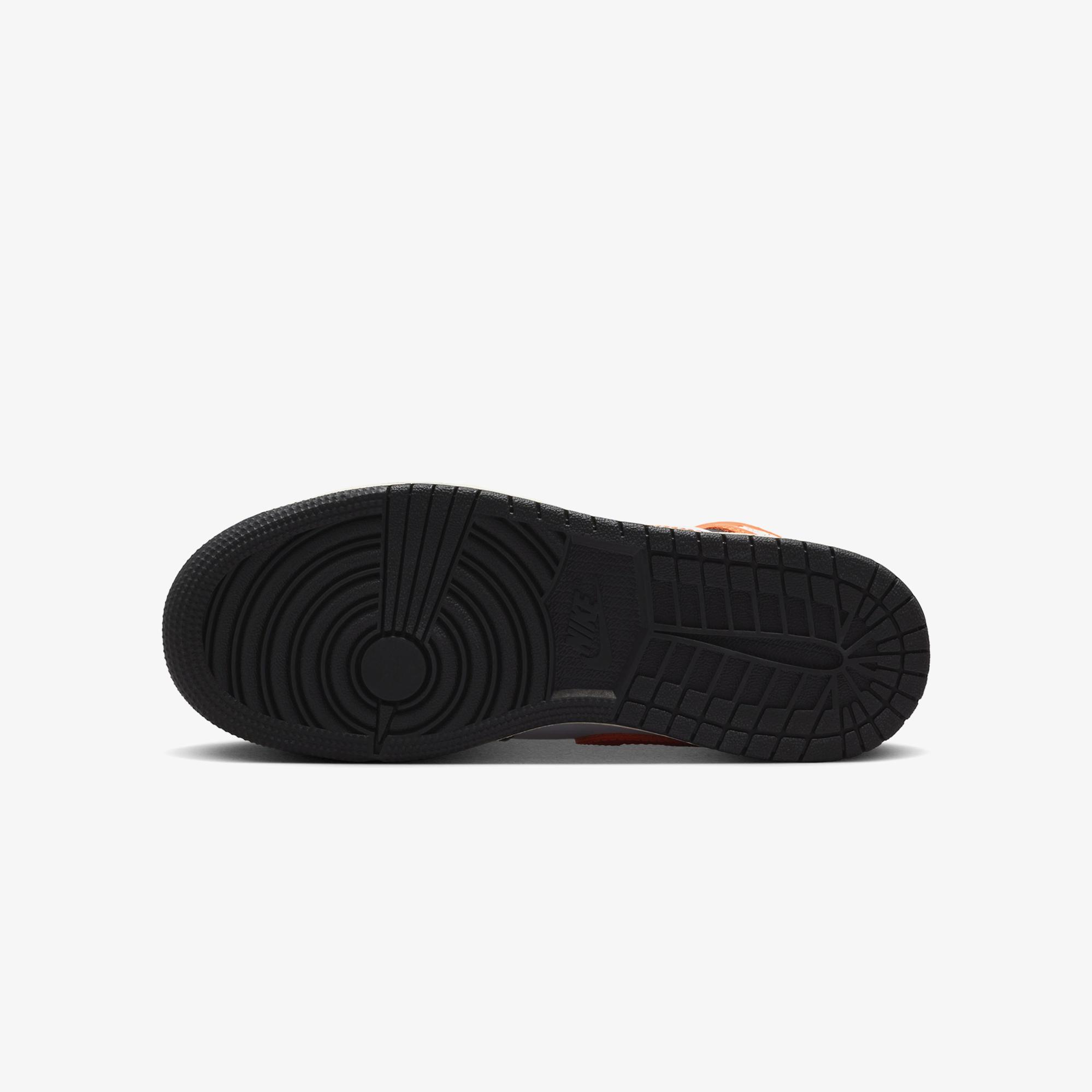 Jordan Air 1 Mid Turuncu Spor Ayakkabı