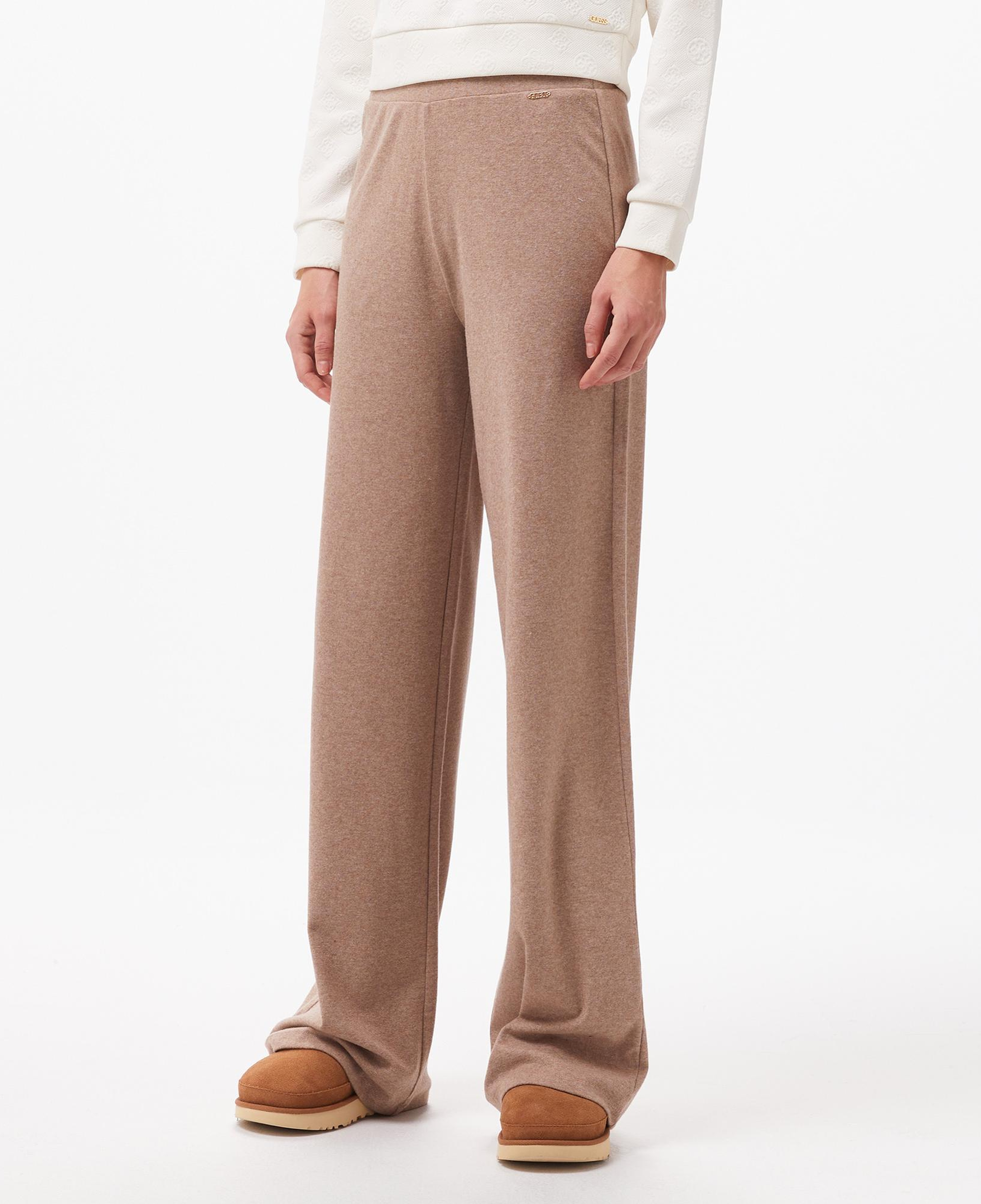 Guess Elsa Pants Brushed Cozy Jersey Kadın Renkli Pijama Altı