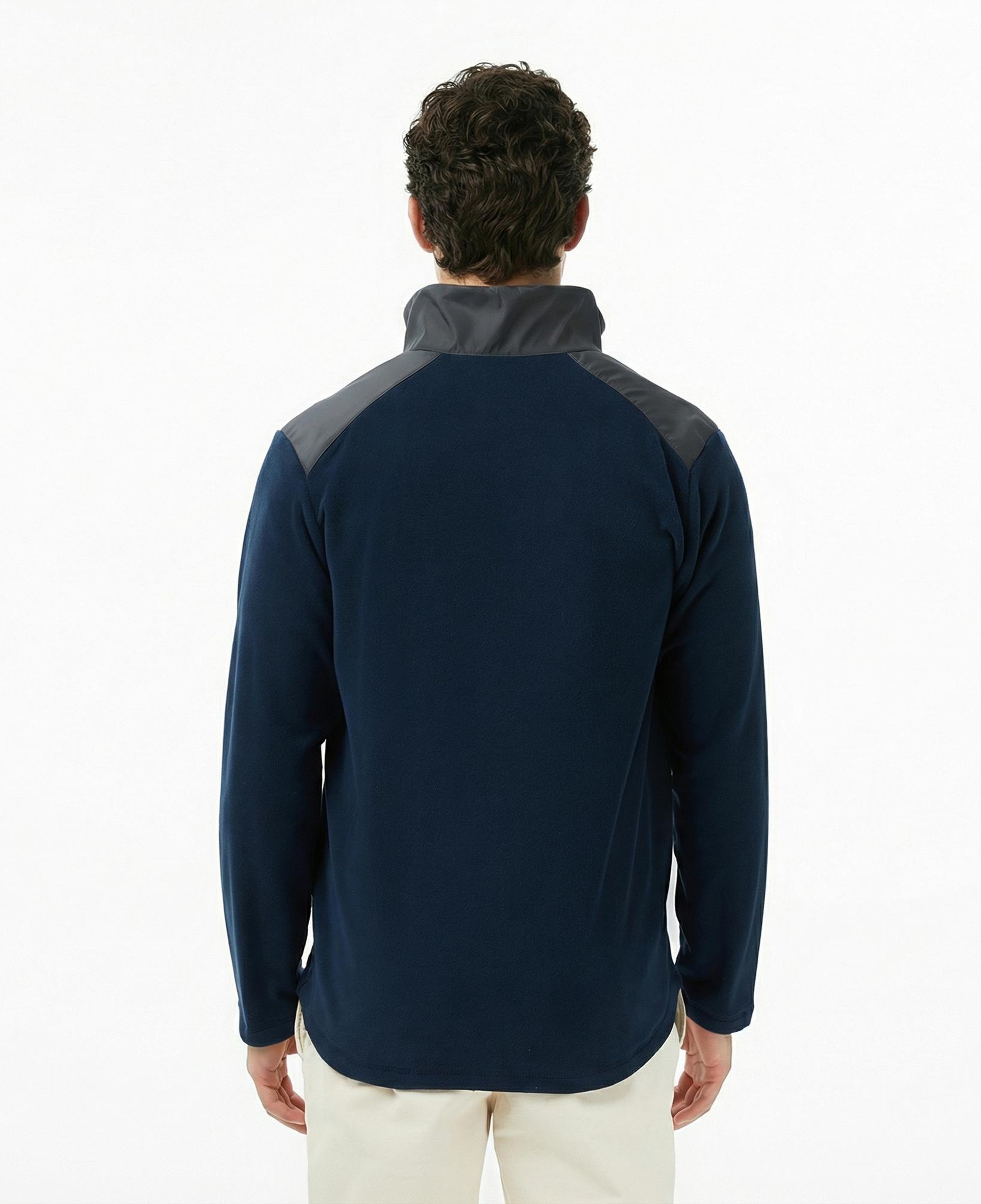 Helly Hansen Block Fullzip Polar Erkek Lacivert Ceket