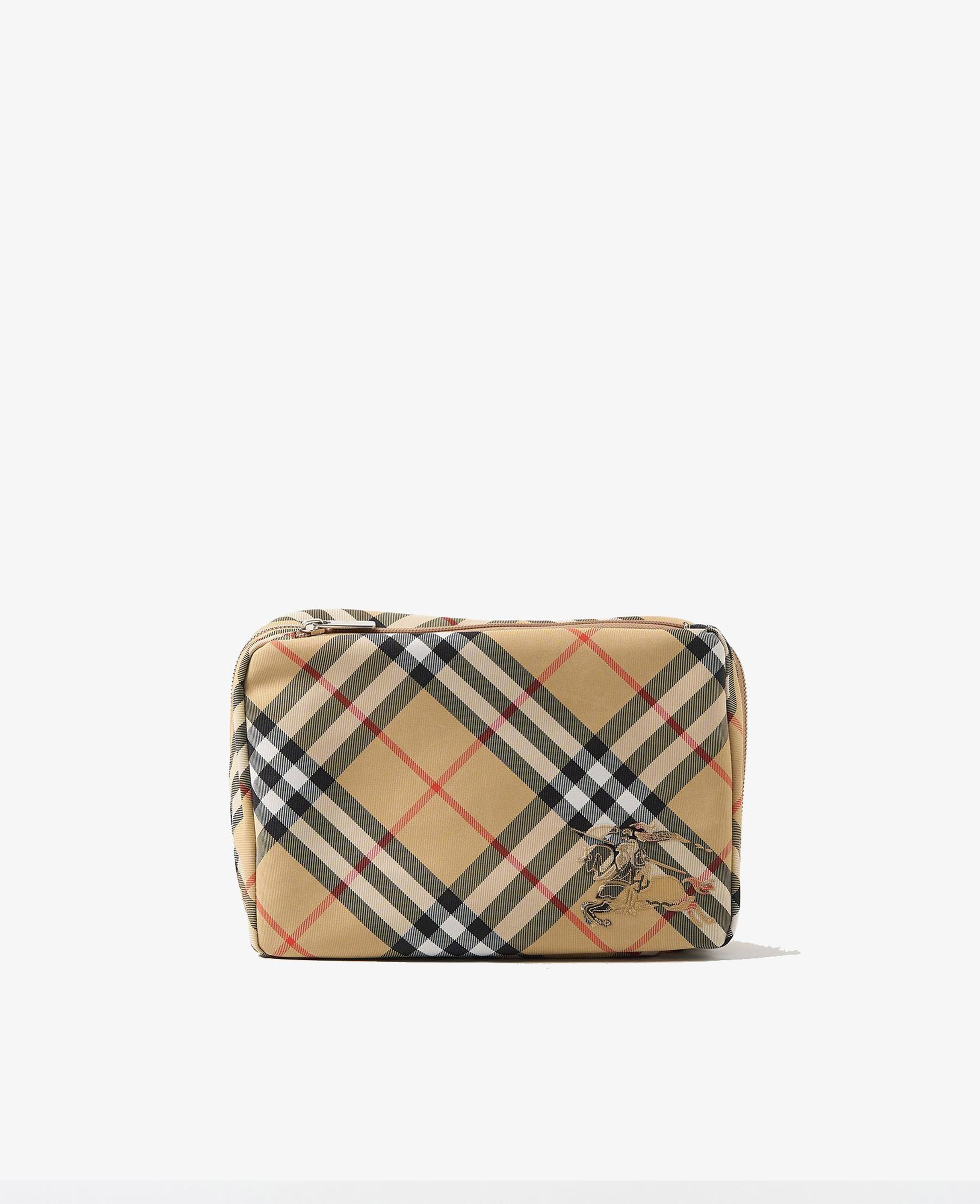 Burberry Check Travel Erkek Bej El Çantası