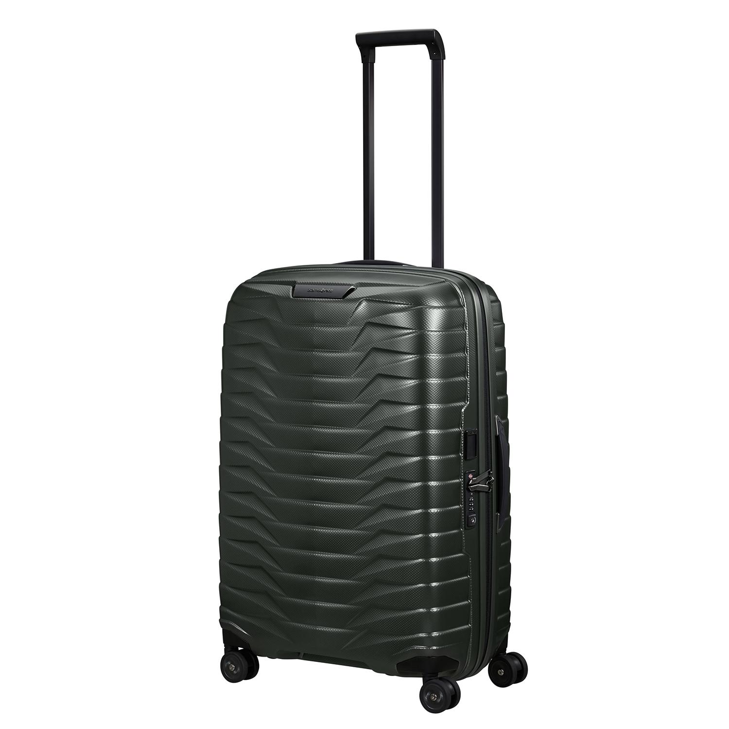 Samsonite Koyu Yeşil Proxis - Spinner 4 Tekerlekli Orta Boy Valiz 69cm