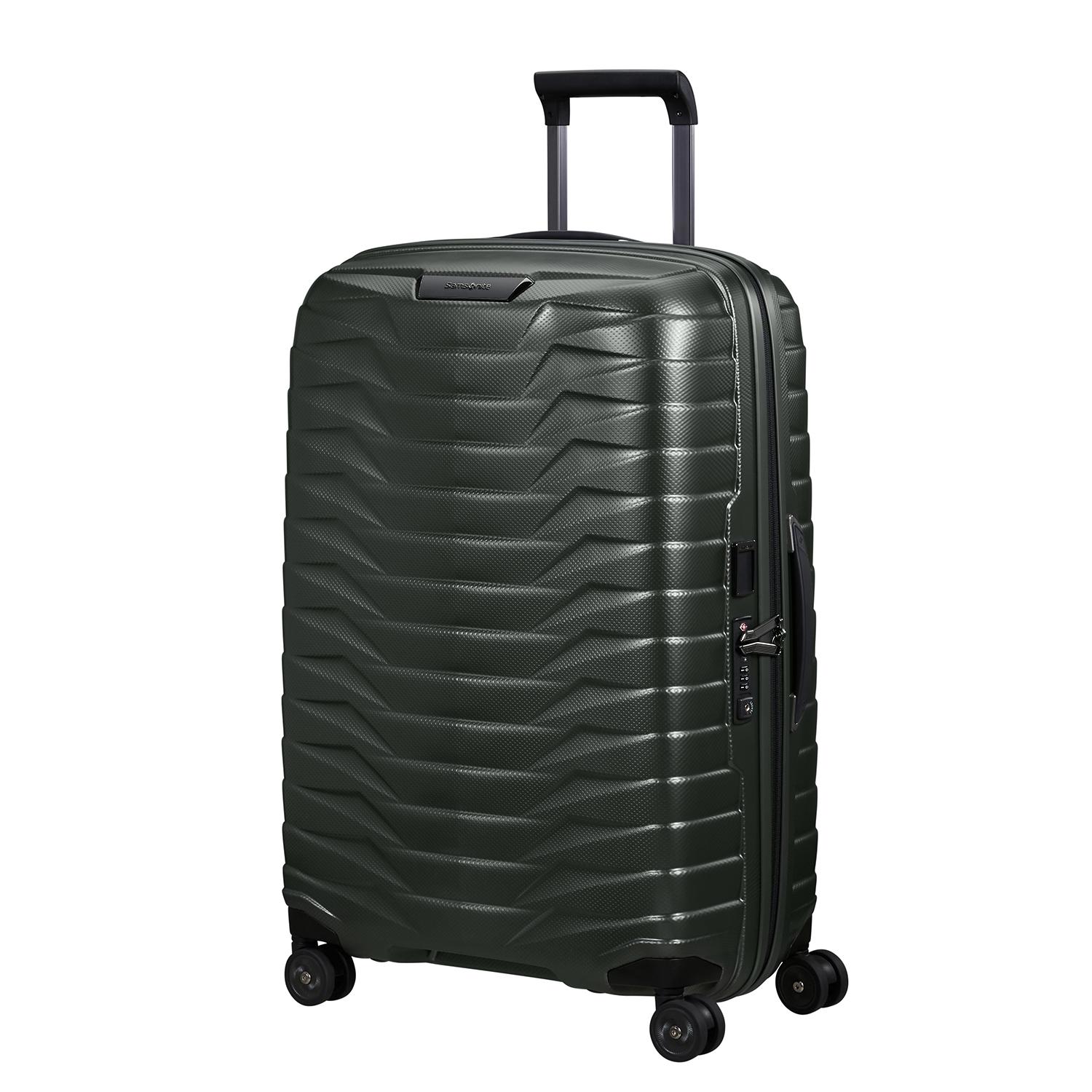 Samsonite Koyu Yeşil Proxis - Spinner 4 Tekerlekli Orta Boy Valiz 69cm