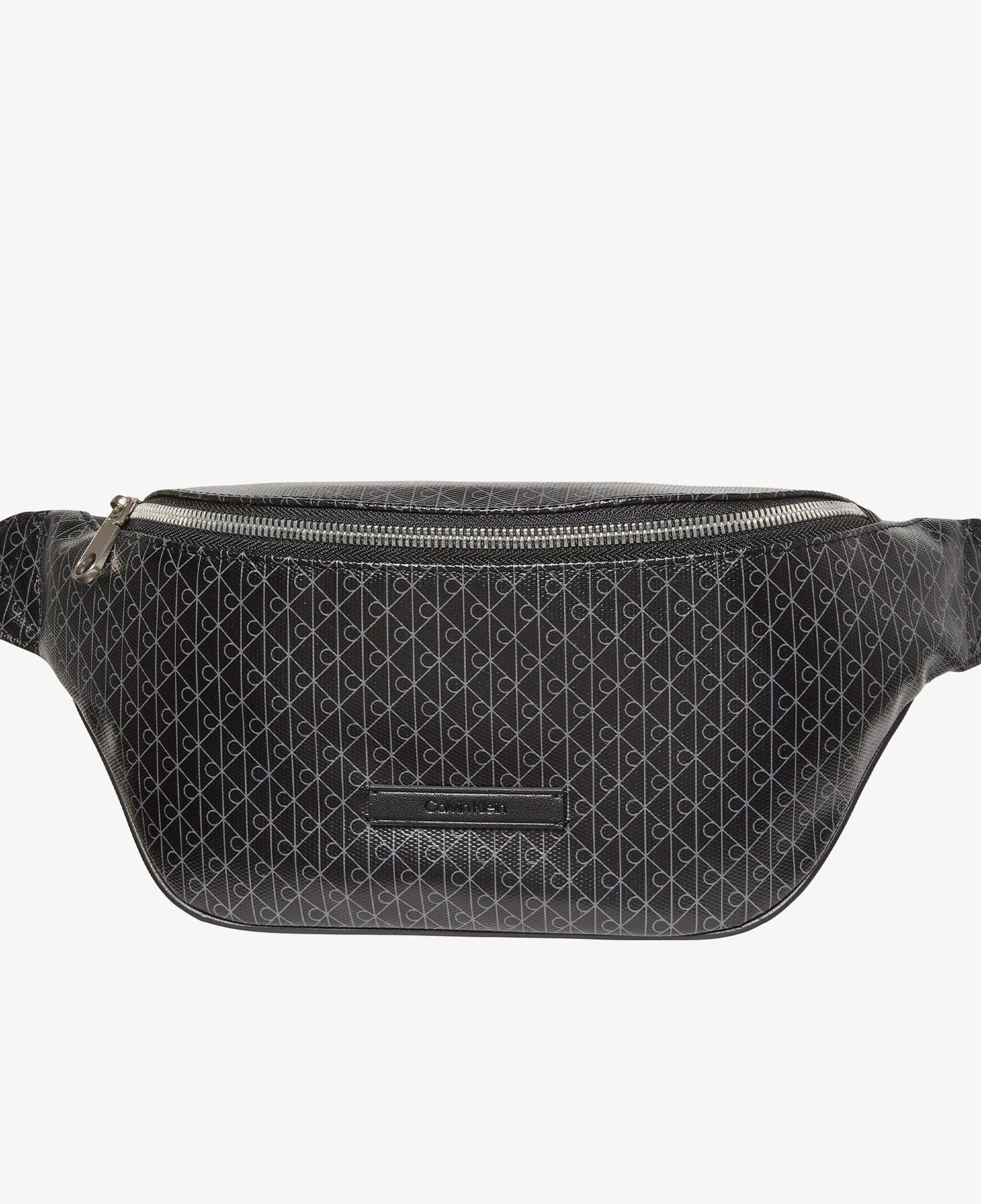 Calvin Klein Emblem Coated Waistbag Erkek Siyah Bel Çantası