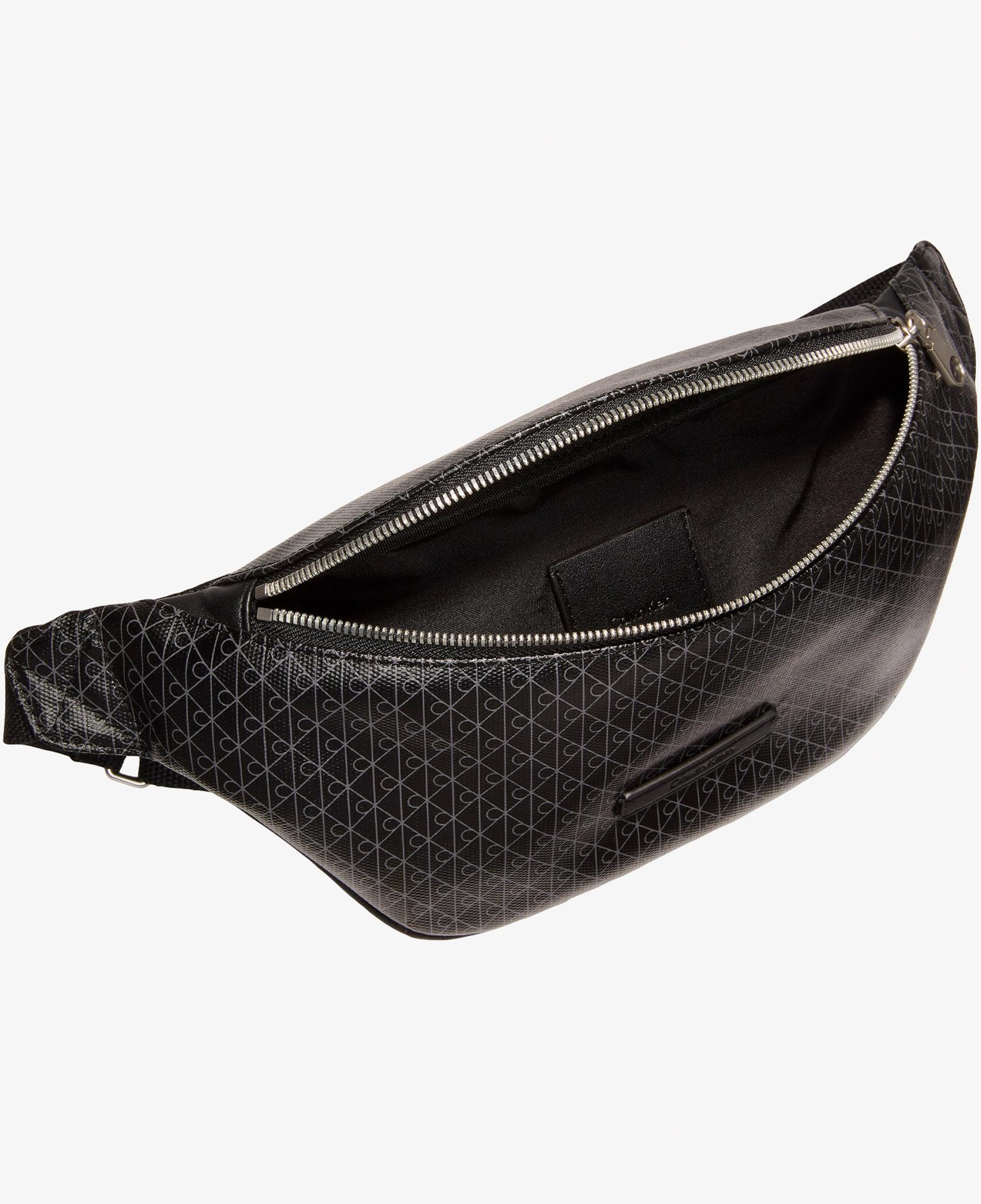 Calvin Klein Emblem Coated Waistbag Erkek Siyah Bel Çantası