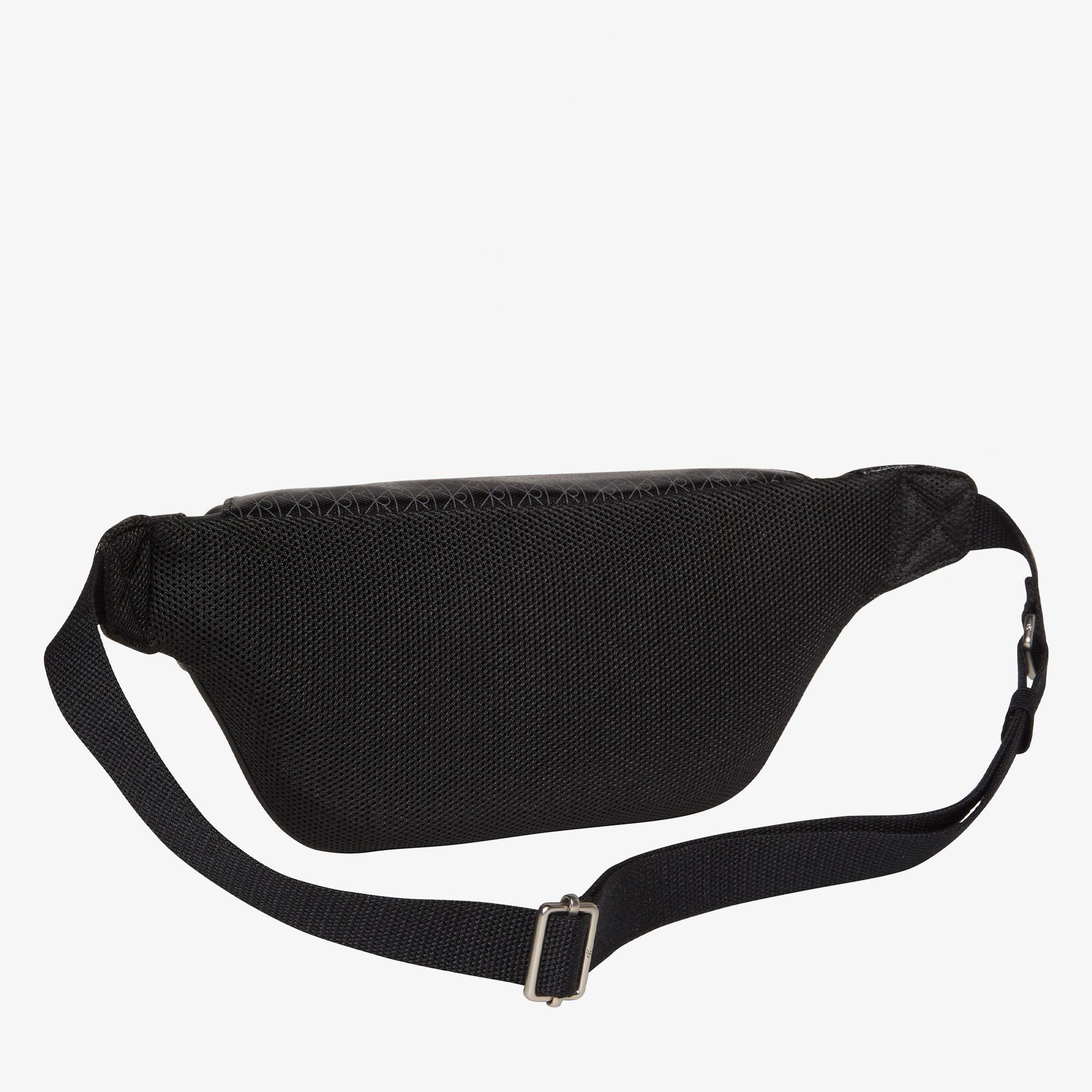 Calvin Klein Emblem Coated Waistbag Erkek Siyah Bel Çantası