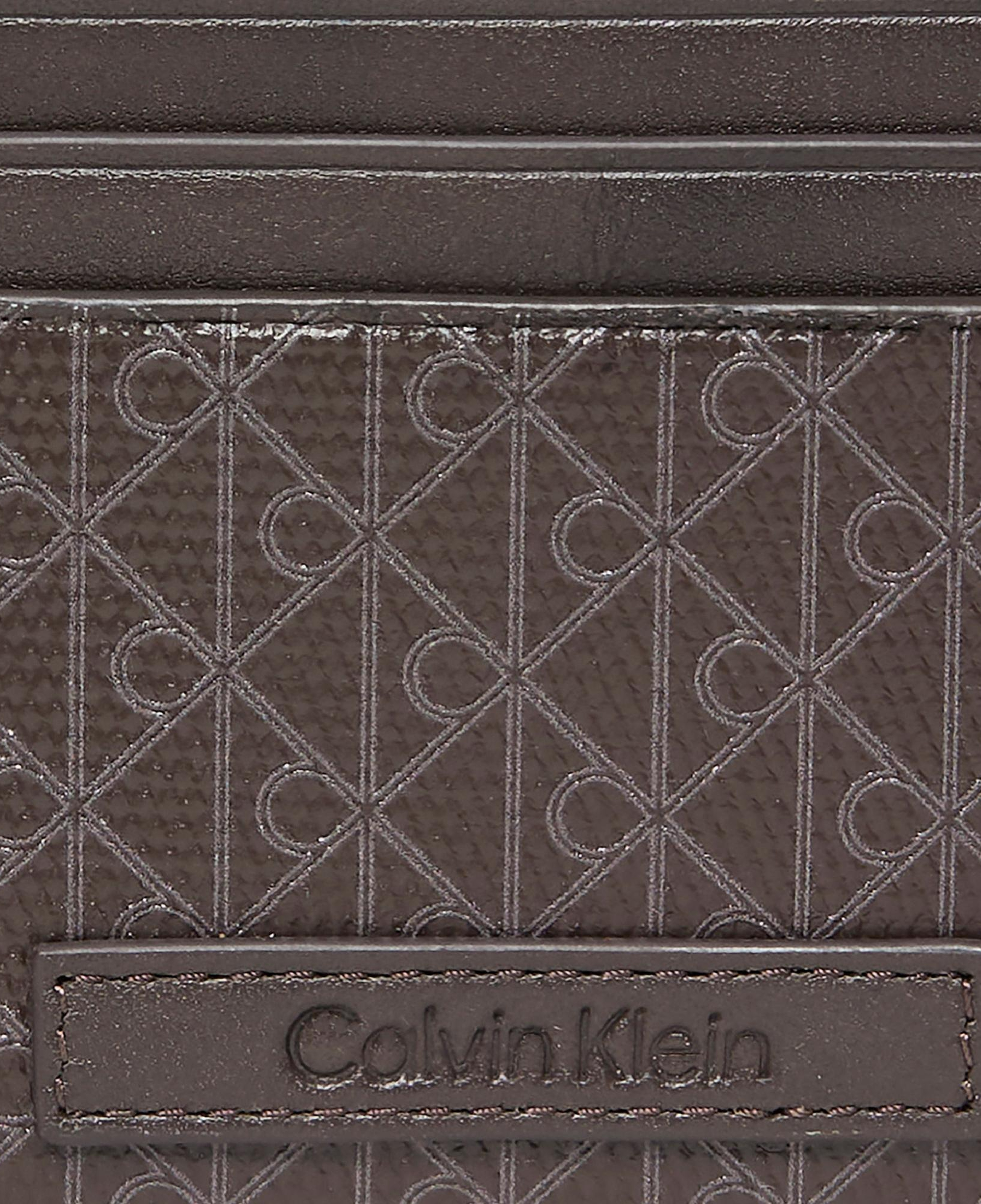 Calvin Klein Emblem Coated Erkek Gri Kartlık