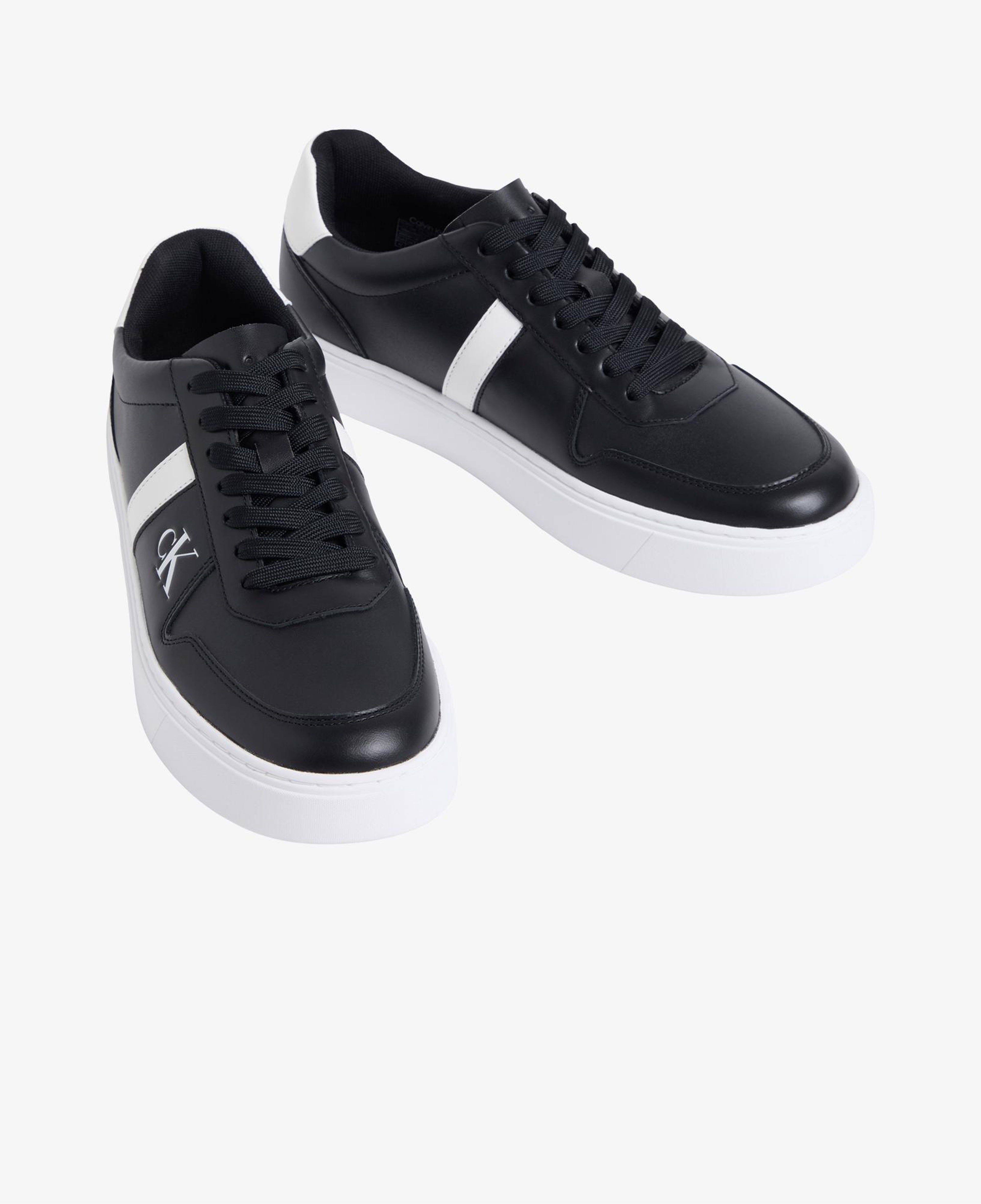 Calvin Klein Classic Cups Lace Tongue Erkek Siyah Sneaker
