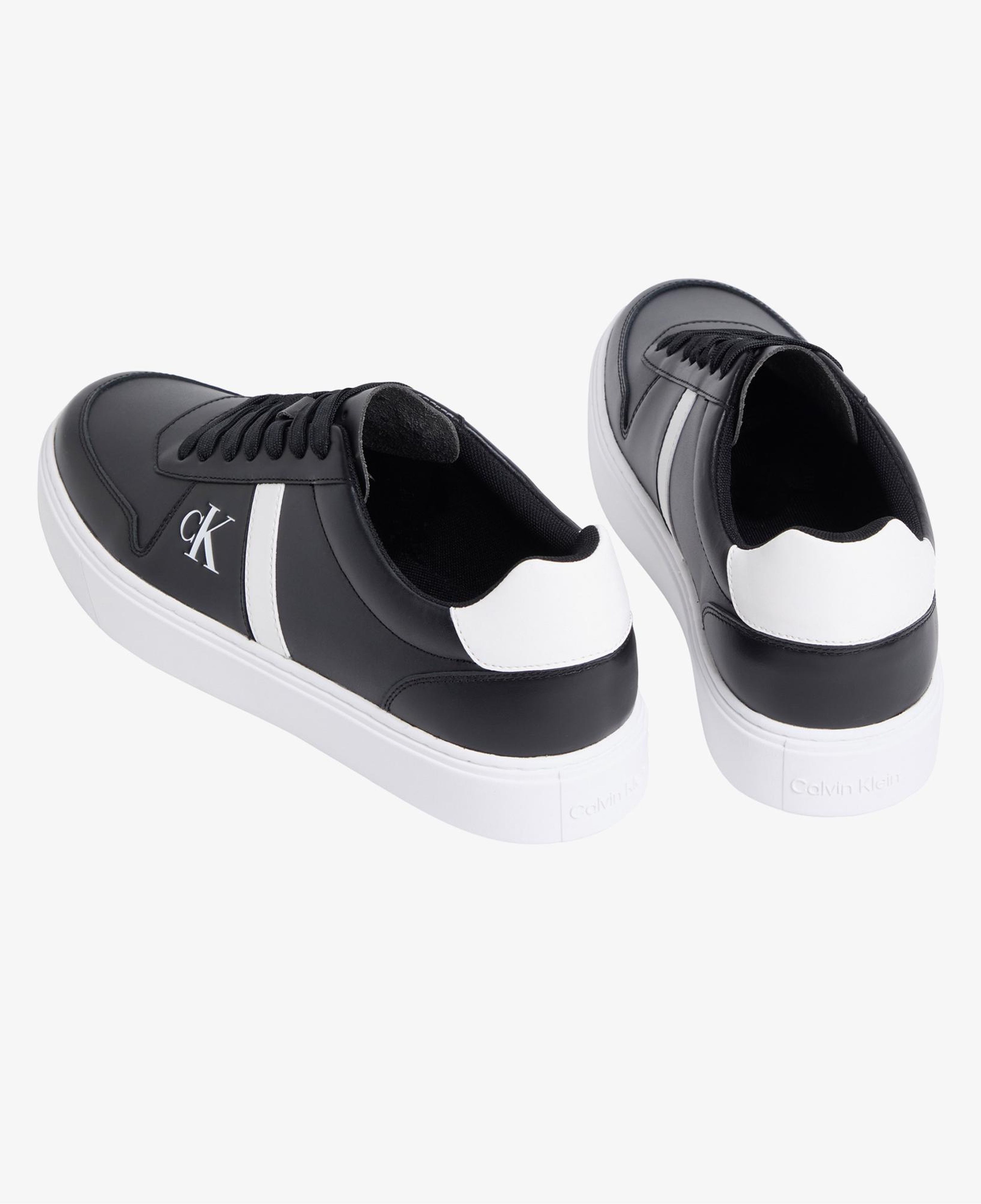 Calvin Klein Classic Cups Lace Tongue Erkek Siyah Sneaker