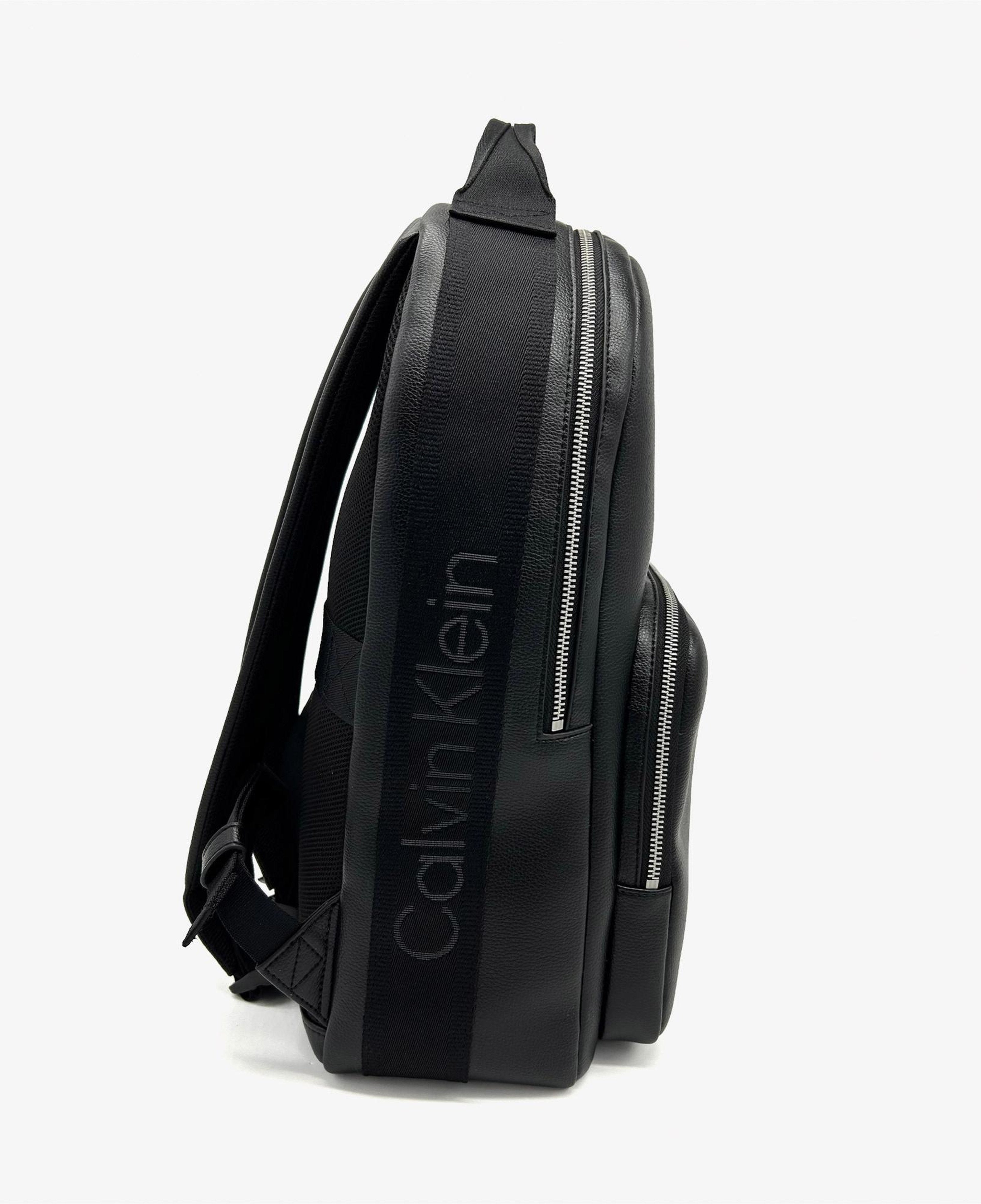 Calvin Klein Webbing Strap Round Erkek Siyah Sırt Çantası