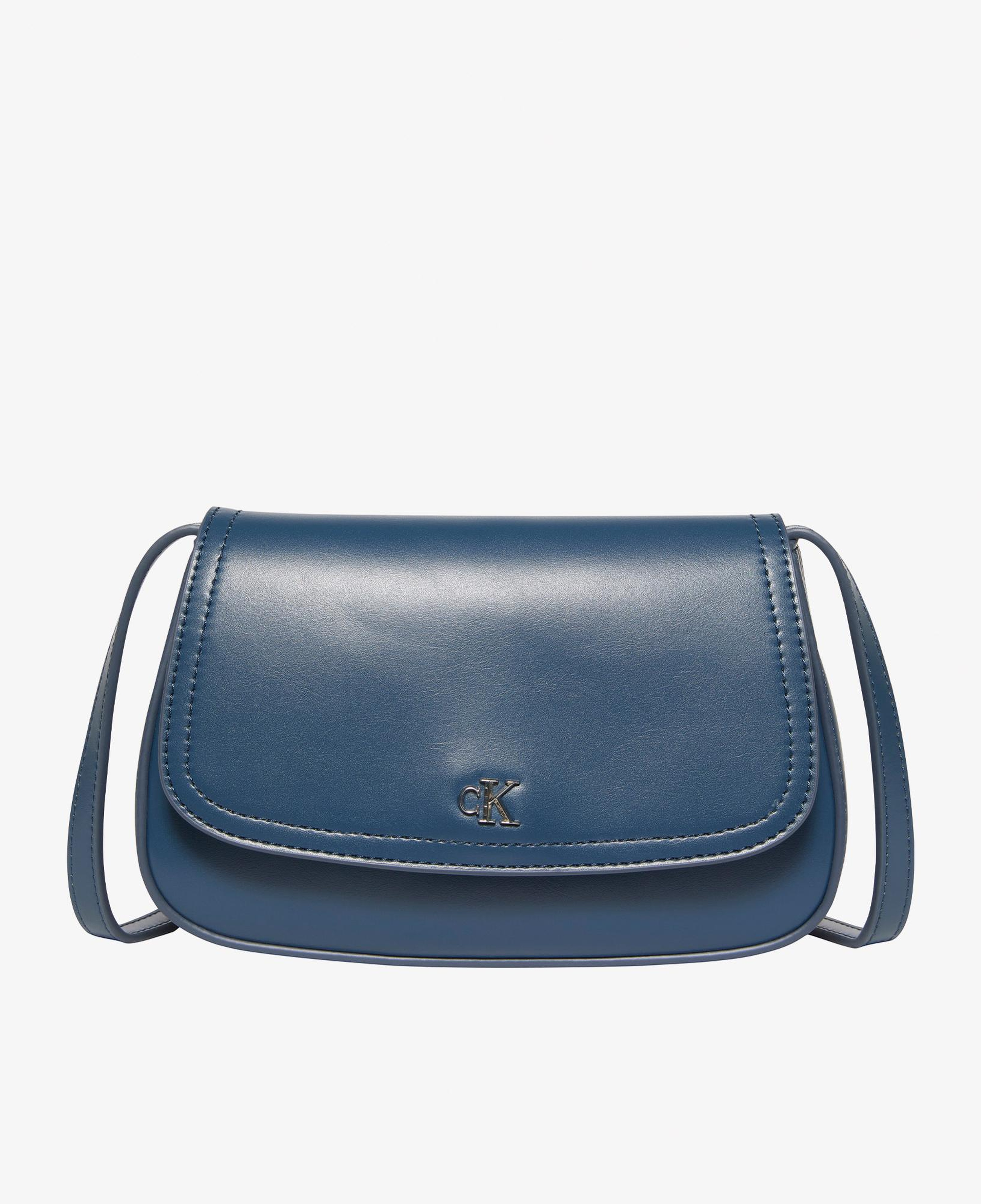 Calvin Klein Flap Camera Kadın Mavi Çapraz Çanta