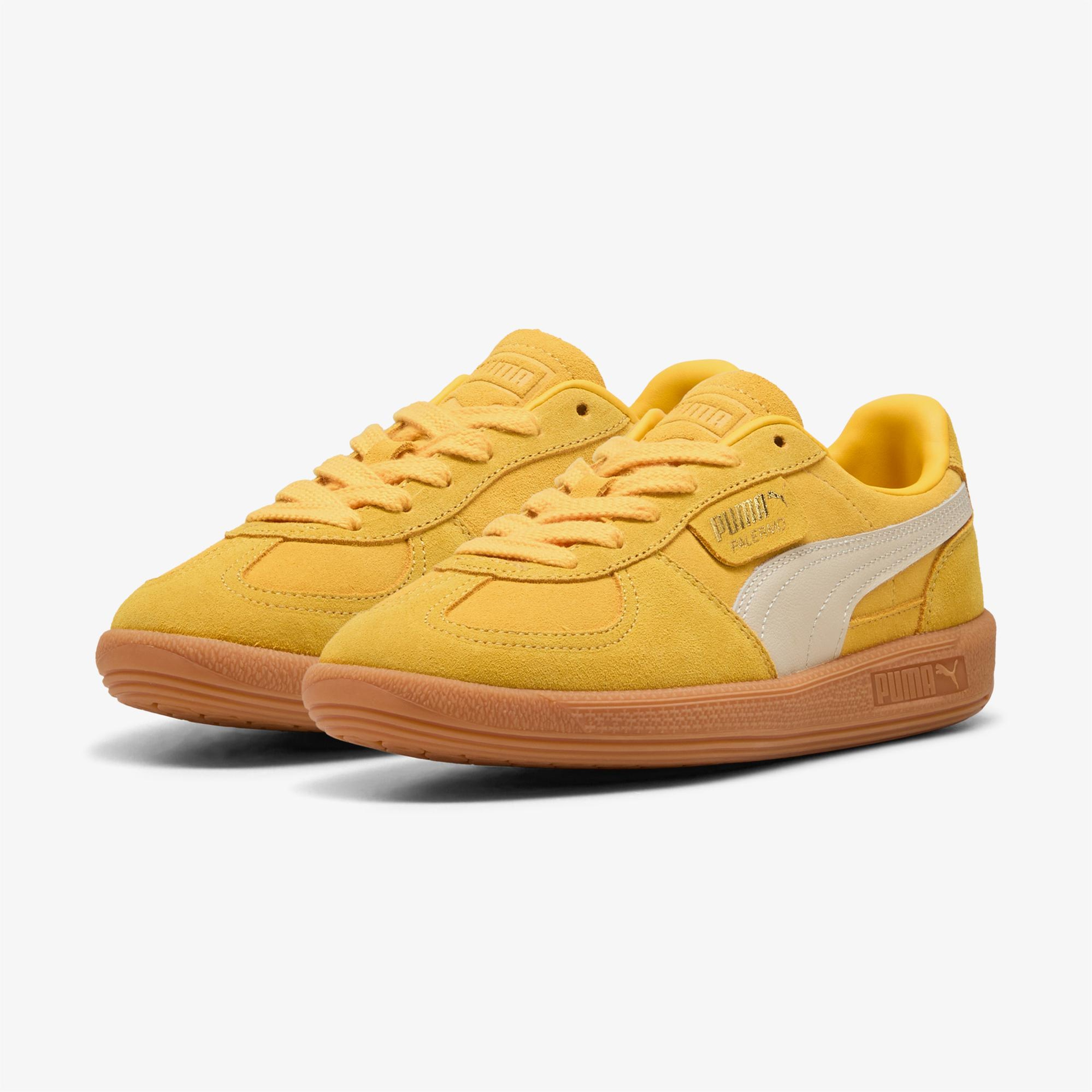 Puma Palermo Unisex Sarı Spor Ayakkabı