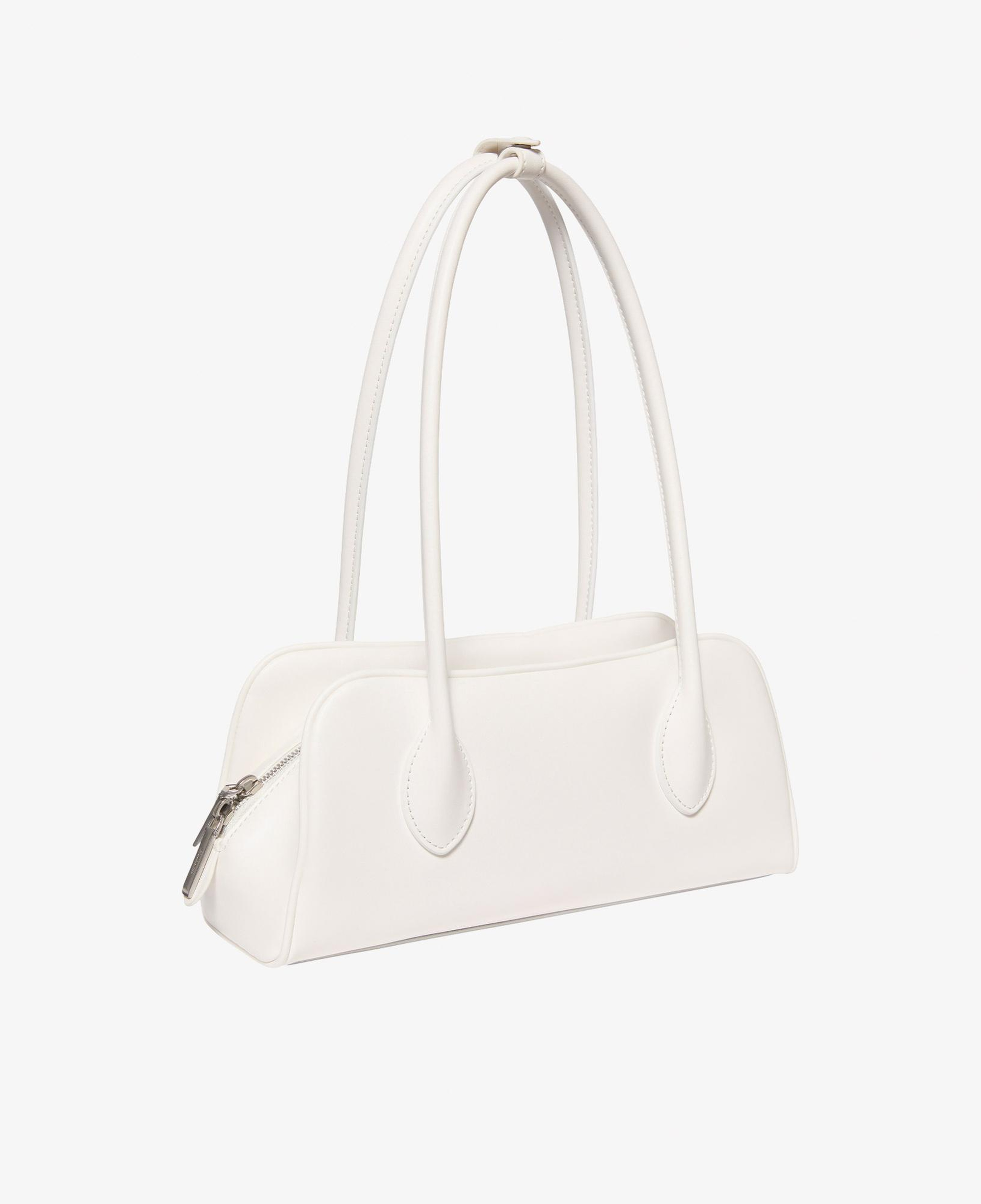 Calvin Klein Emblem Trio Shoulder Kadın Beyaz Çapraz Çanta