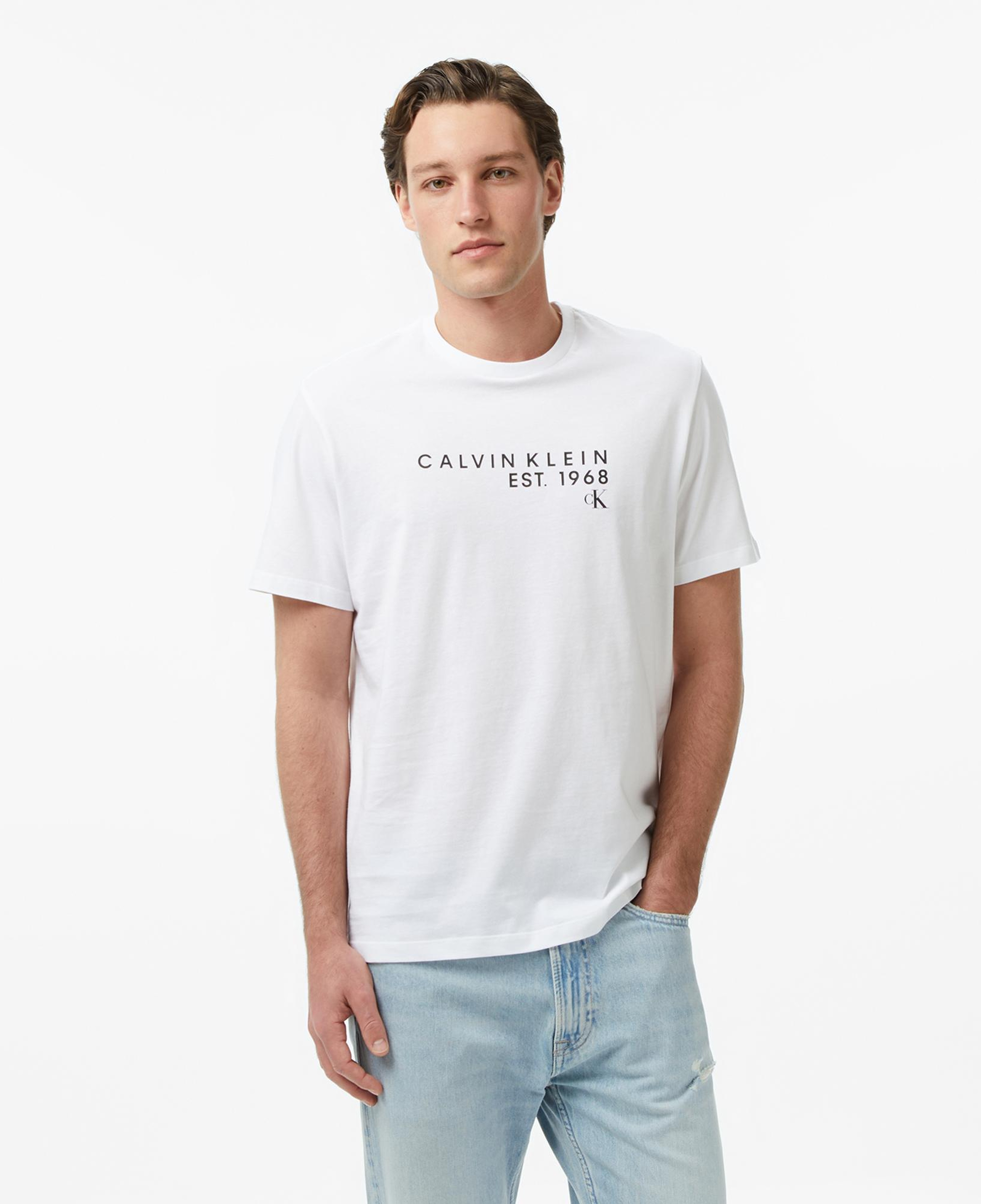 Calvin Klein Graphic Erkek Beyaz T-Shirt