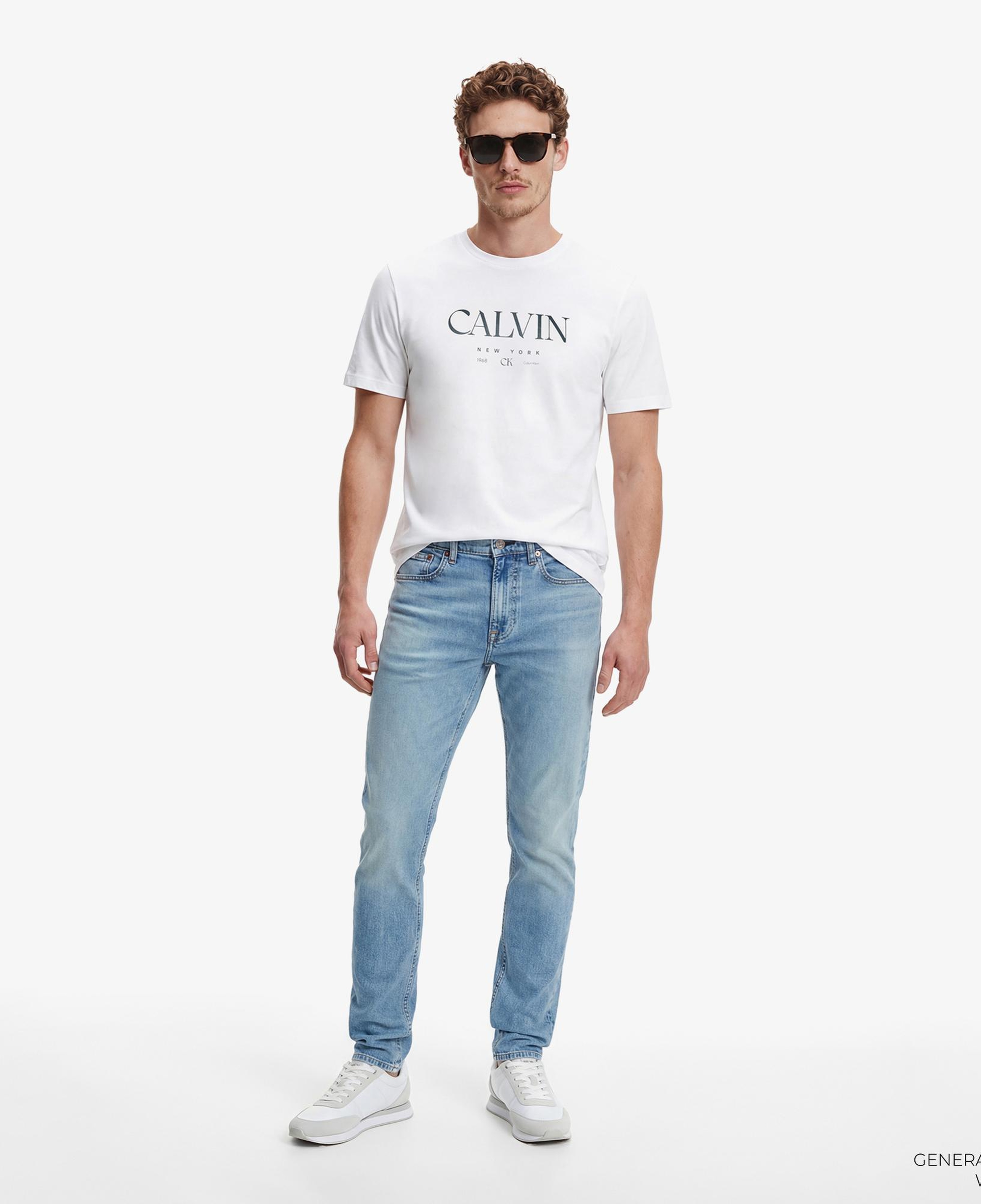 Calvin Klein 20S Graphic Erkek Beyaz T-Shirt