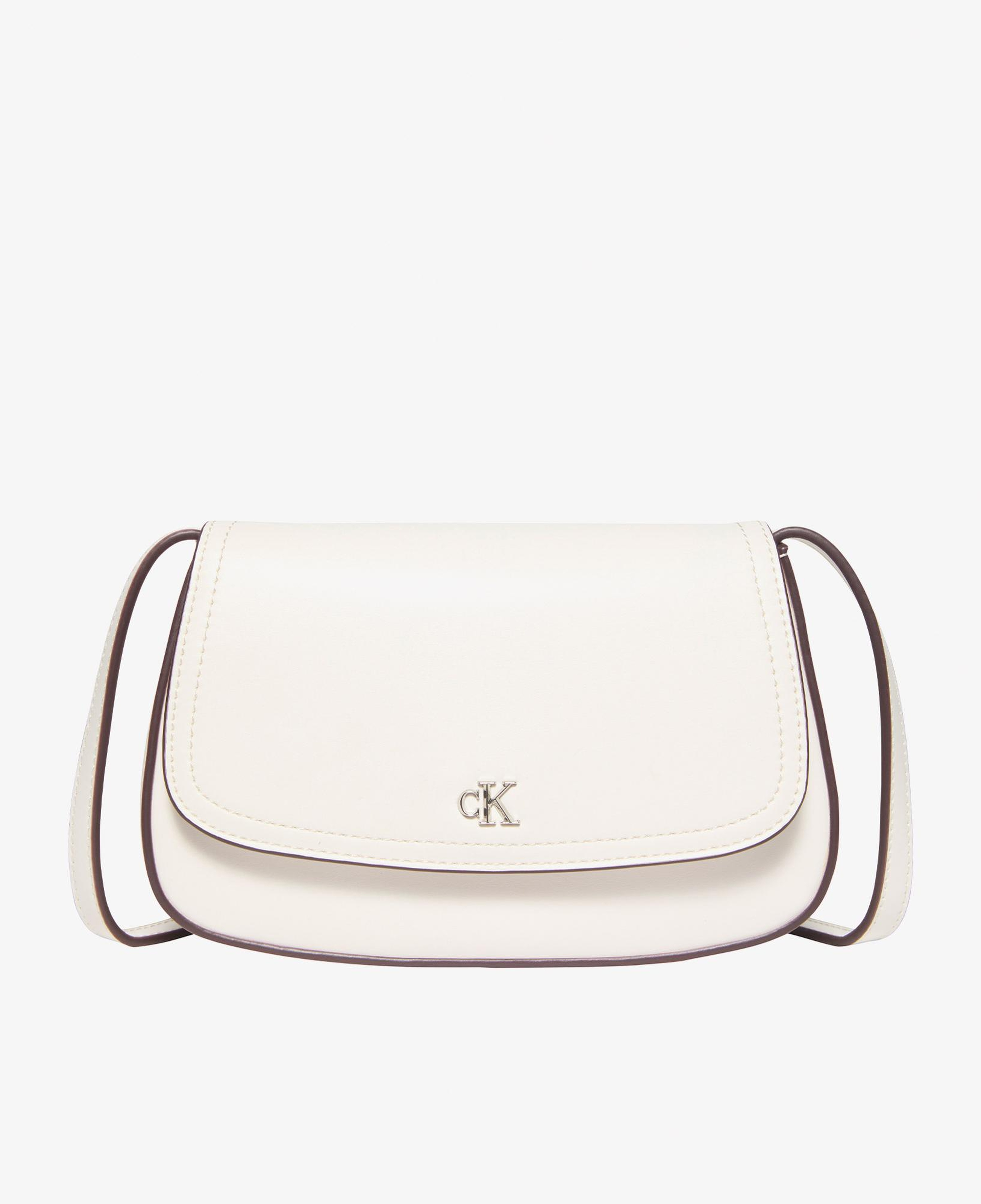 Calvin Klein Flap Camera Kadın Beyaz Çapraz Çanta