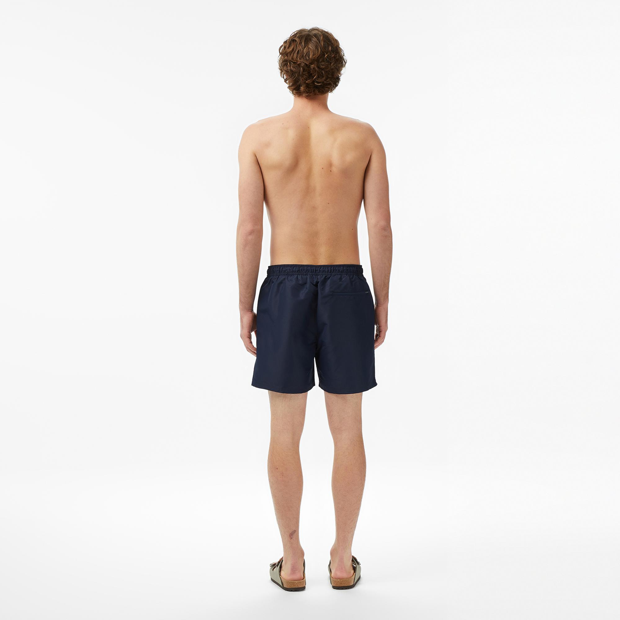 Calvin Klein Medium Drawstring Erkek Mavi Deniz Şortu