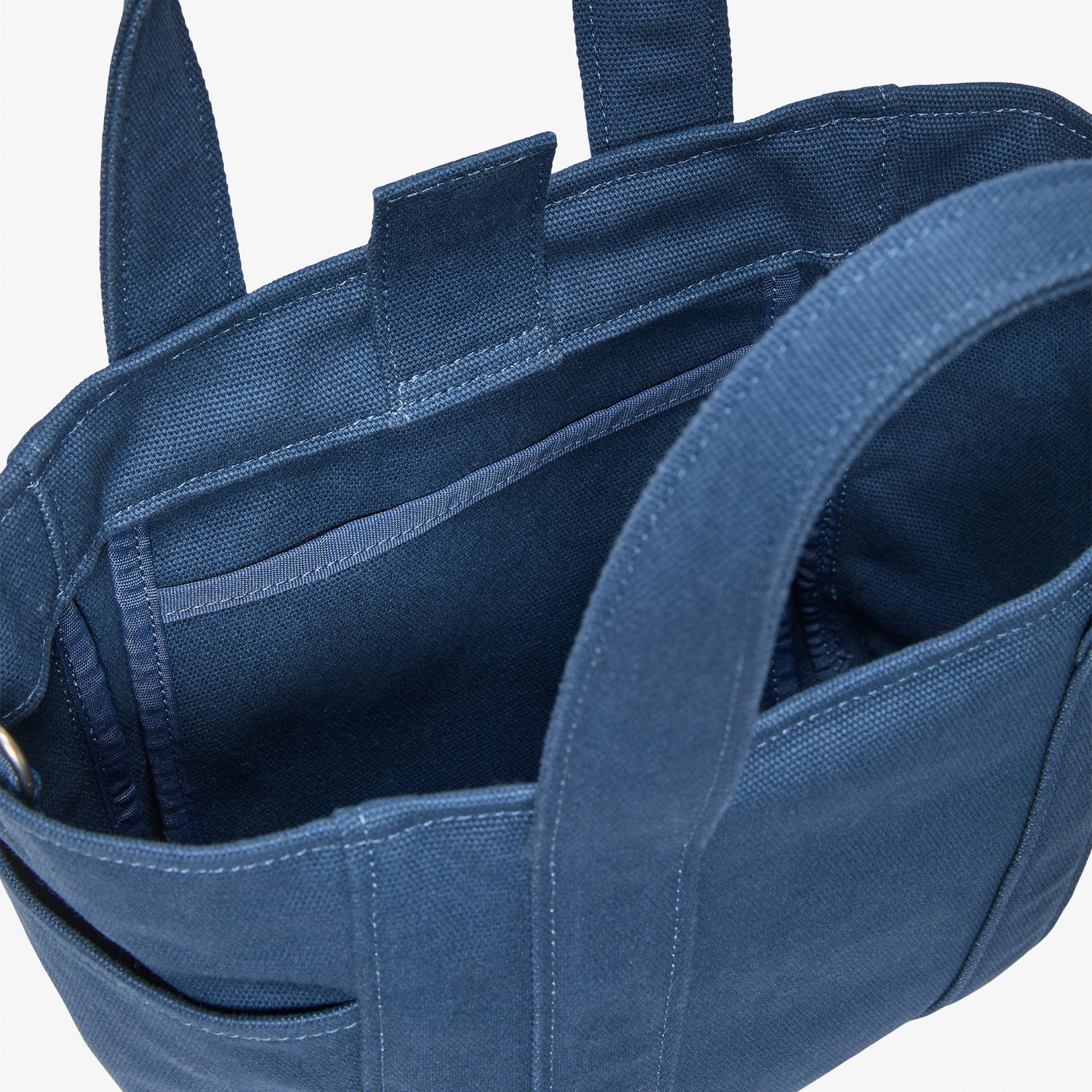 Calvin Klein Webbing Strap Canvas Small Kadın Mavi Tote Çanta