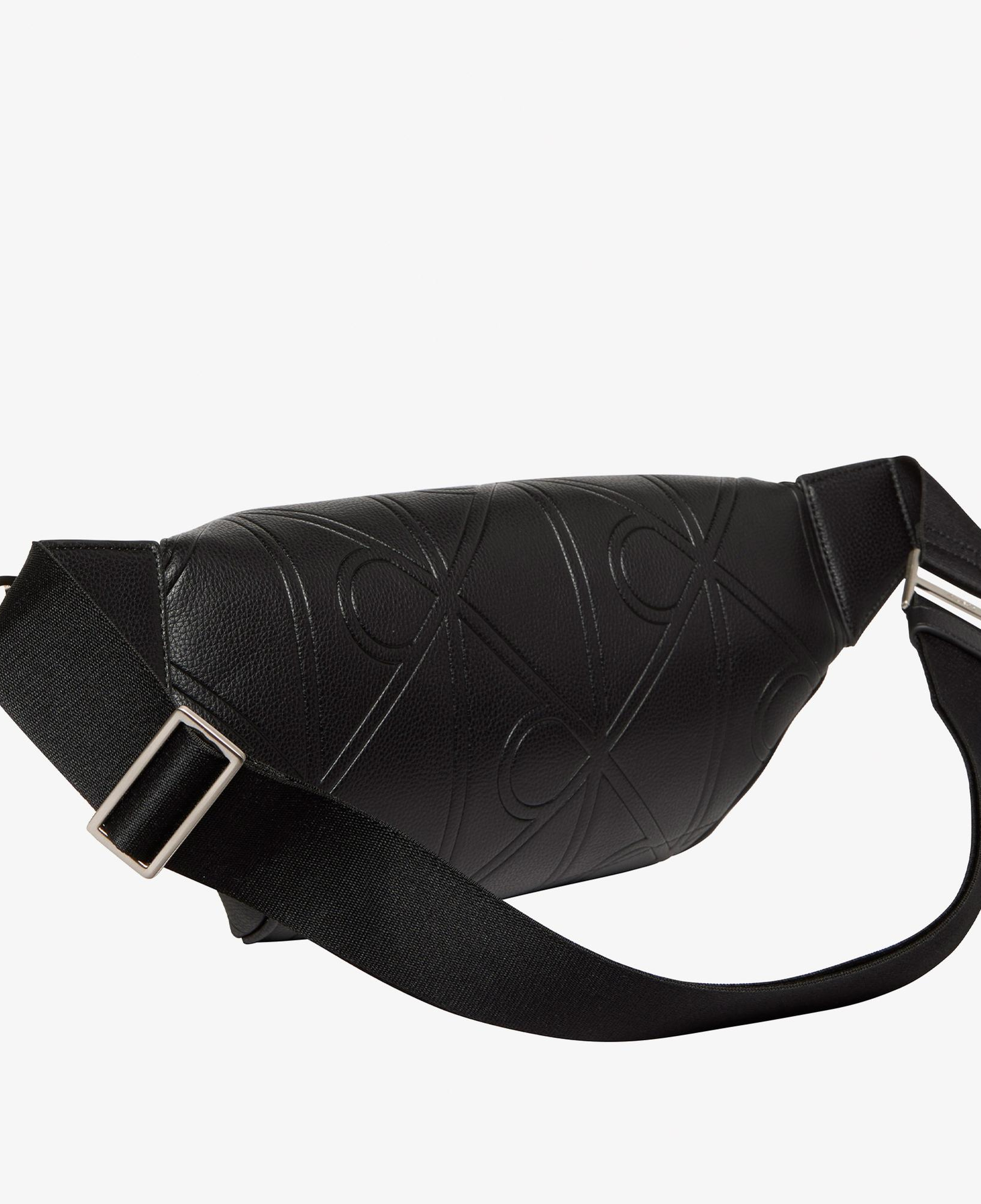 Calvin Klein Emblem Emboss Waistbag Erkek Siyah Bel Çantası