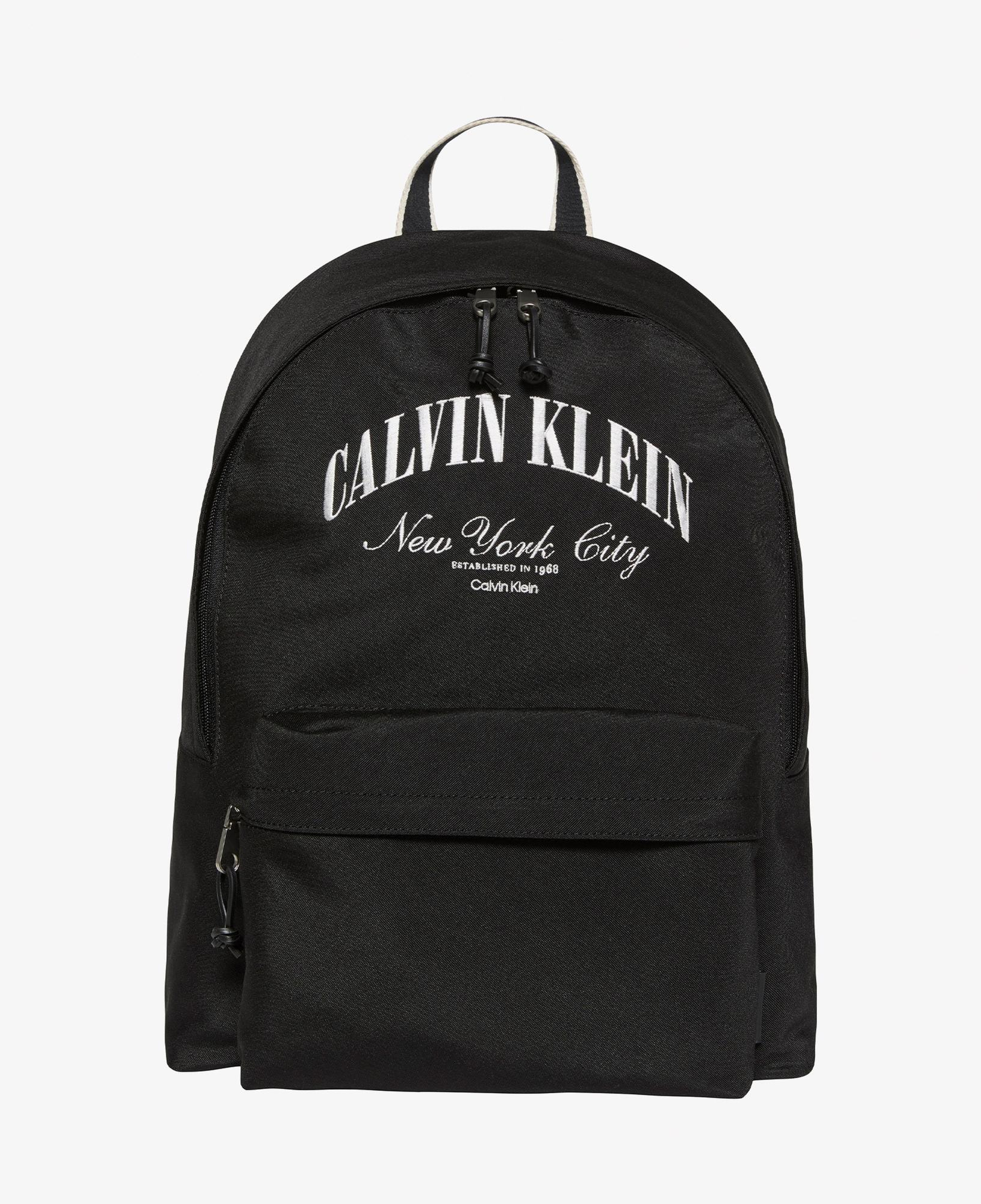 Calvin Klein Graphic Capsule Round Erkek Siyah Sırt Çantası