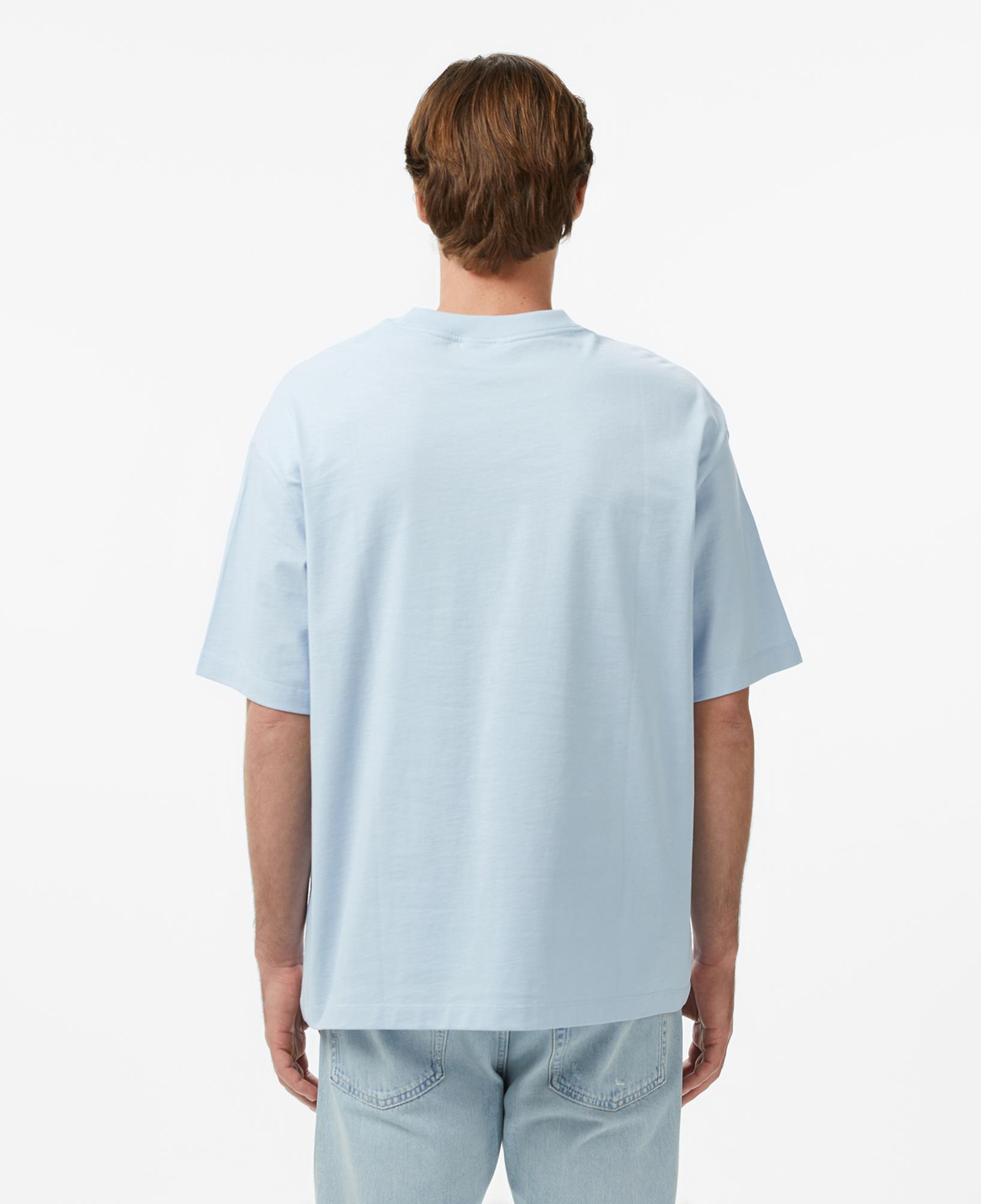 Calvin Klein 16S Elevated Monologo Erkek Mavi T-Shirt