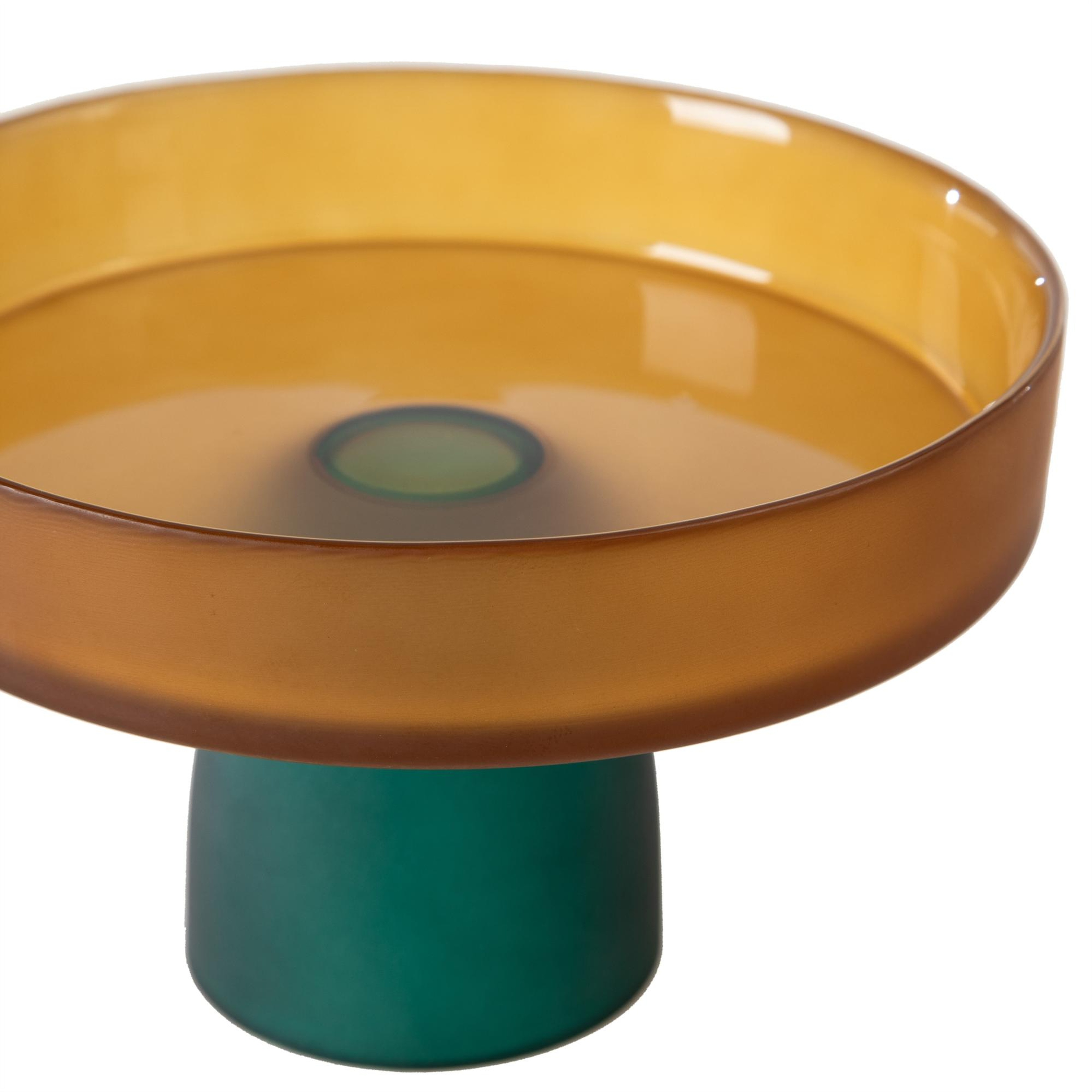 COLORS AYAKLI CAM SUNUM 18CM -AMBER