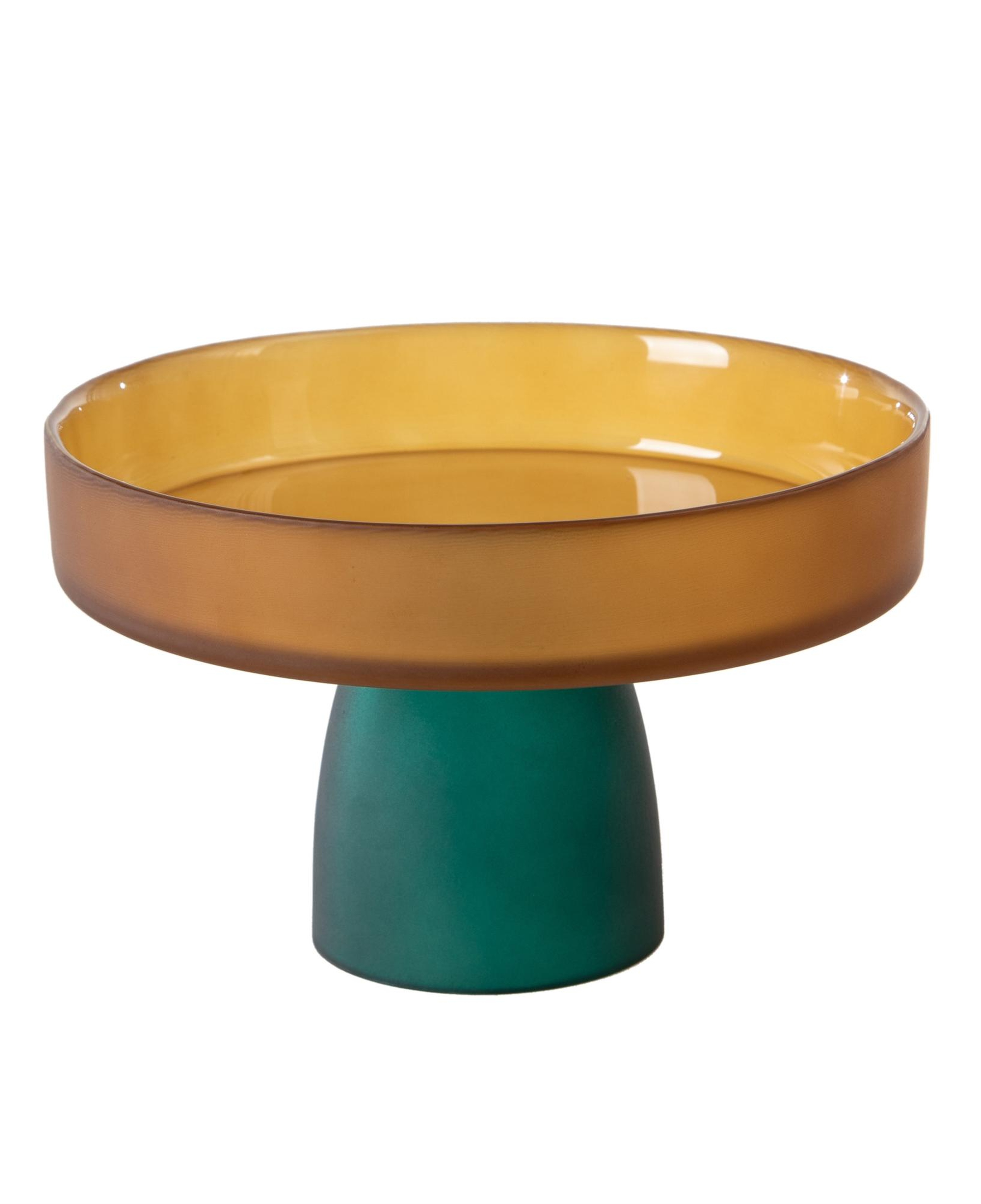 COLORS AYAKLI CAM SUNUM 18CM -AMBER