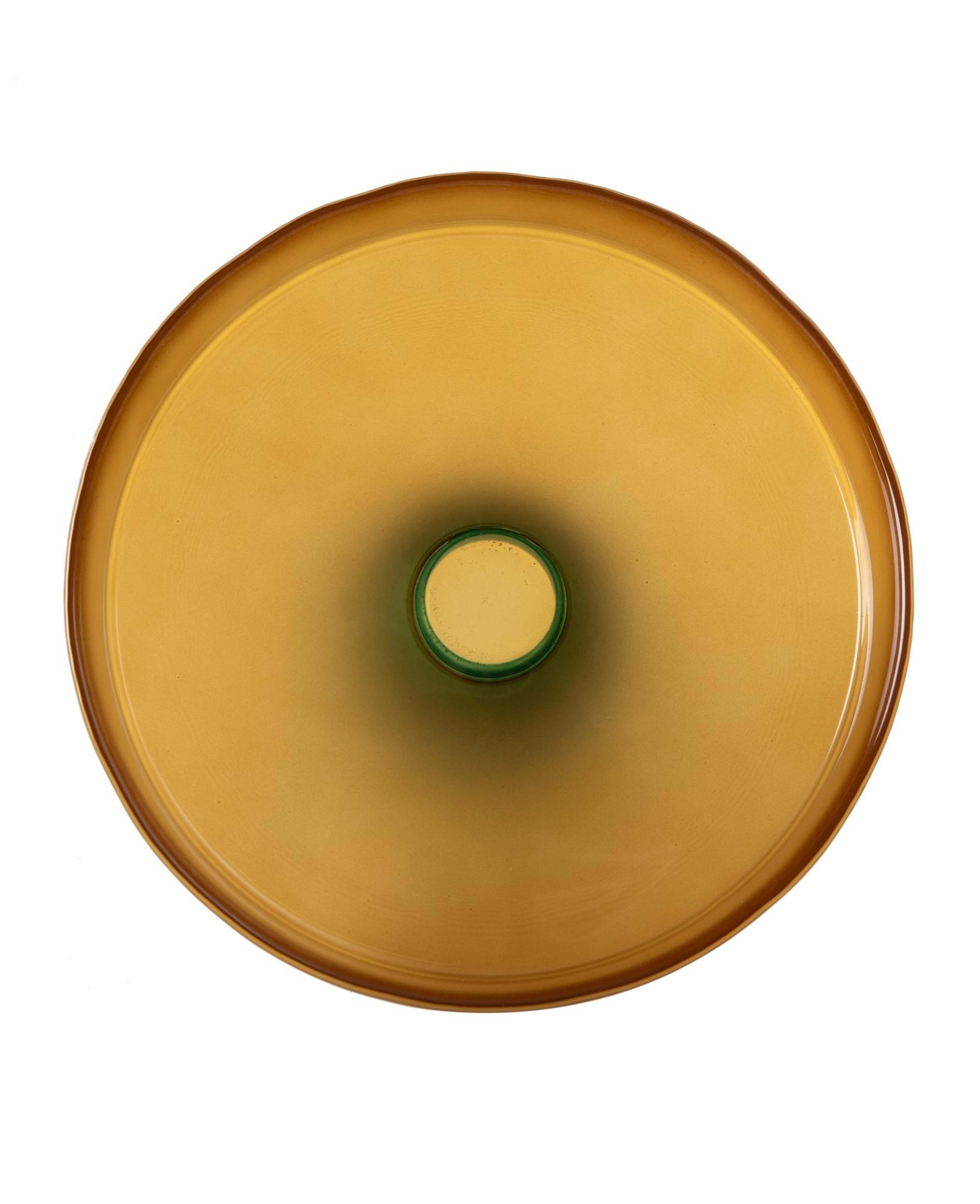 COLORS AYAKLI CAM SUNUM 18CM -AMBER