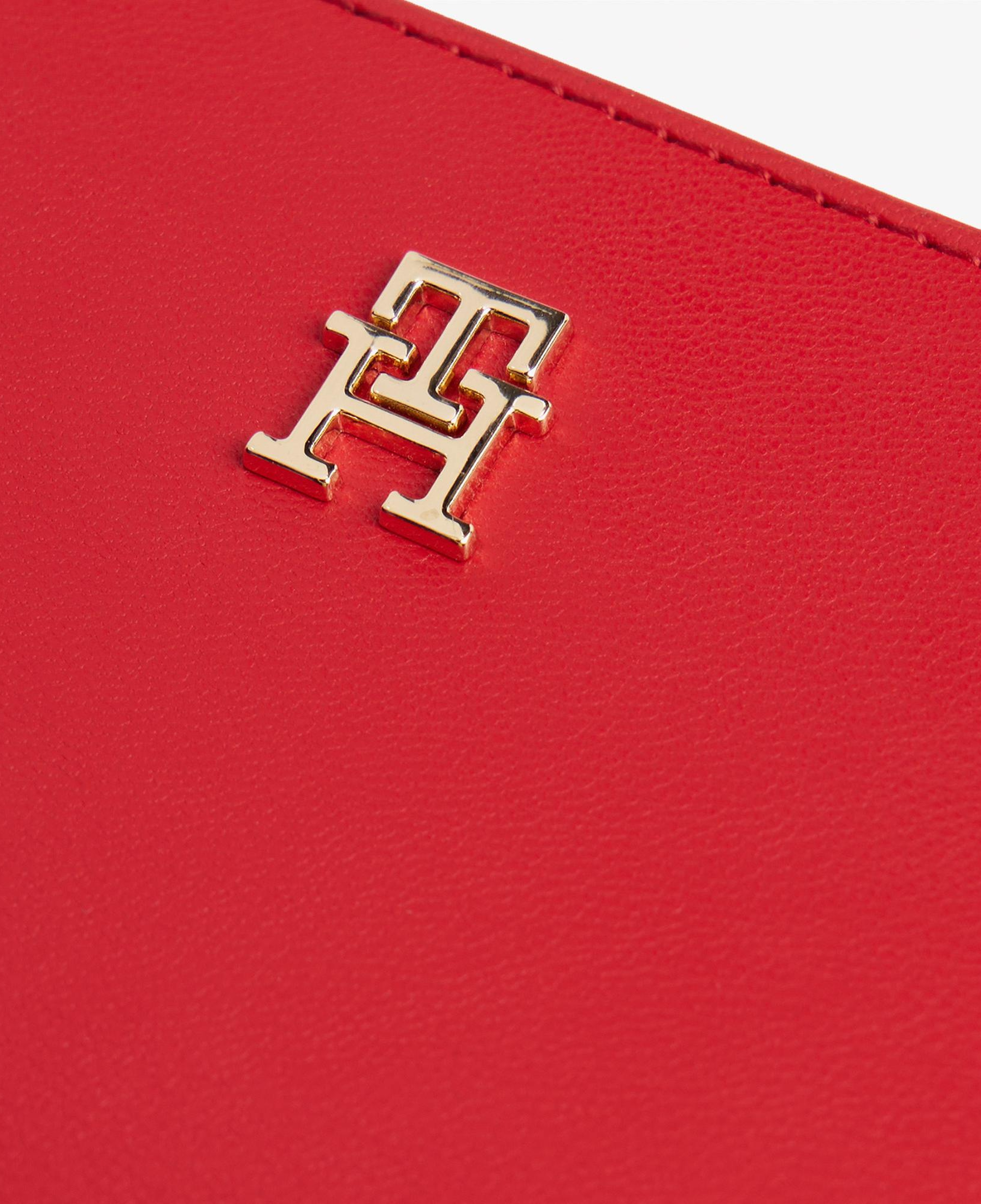 Tommy Hilfiger Icon Kadın Kırmızı Cüzdan