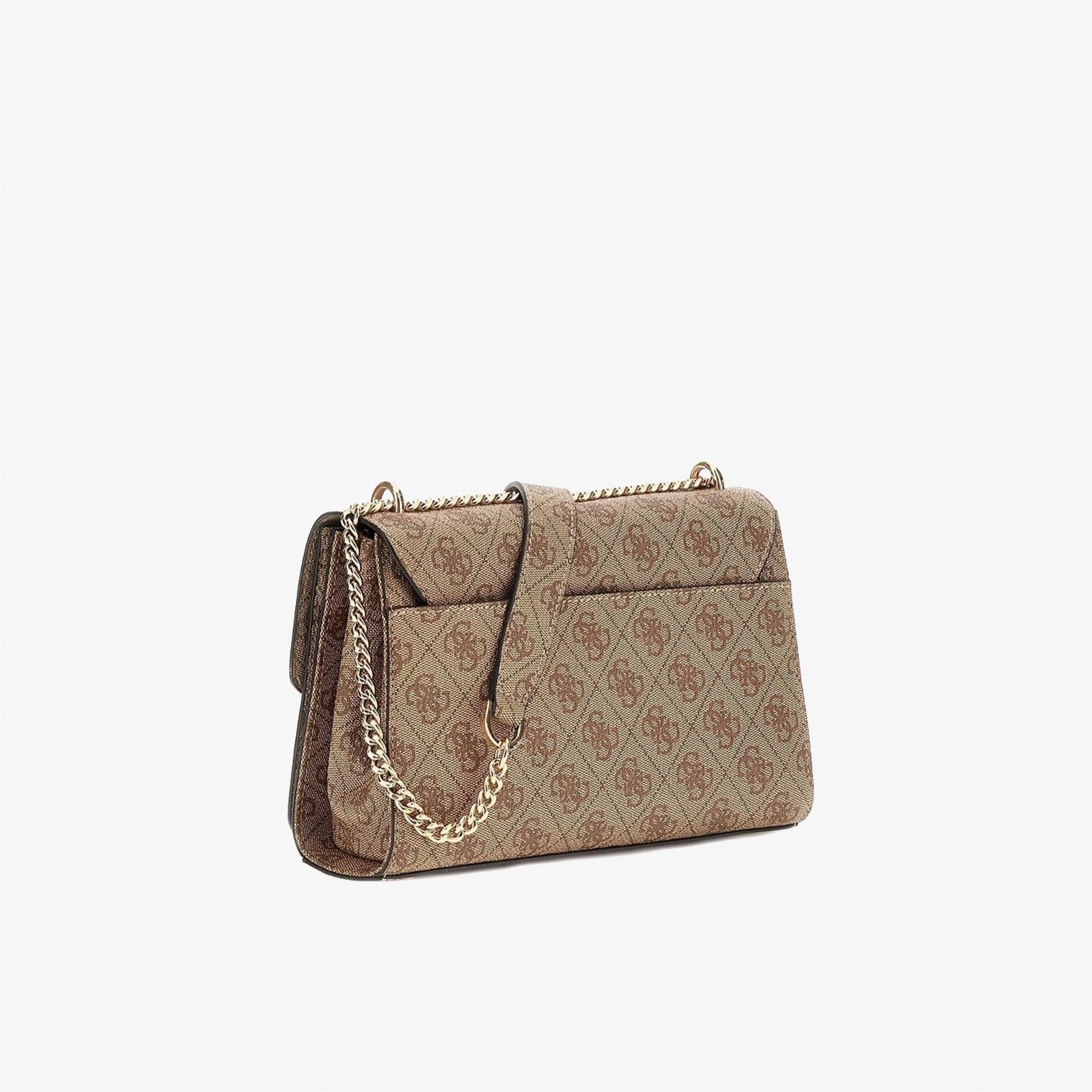 Guess Access Kadın Kahverengi Omuz Çantası