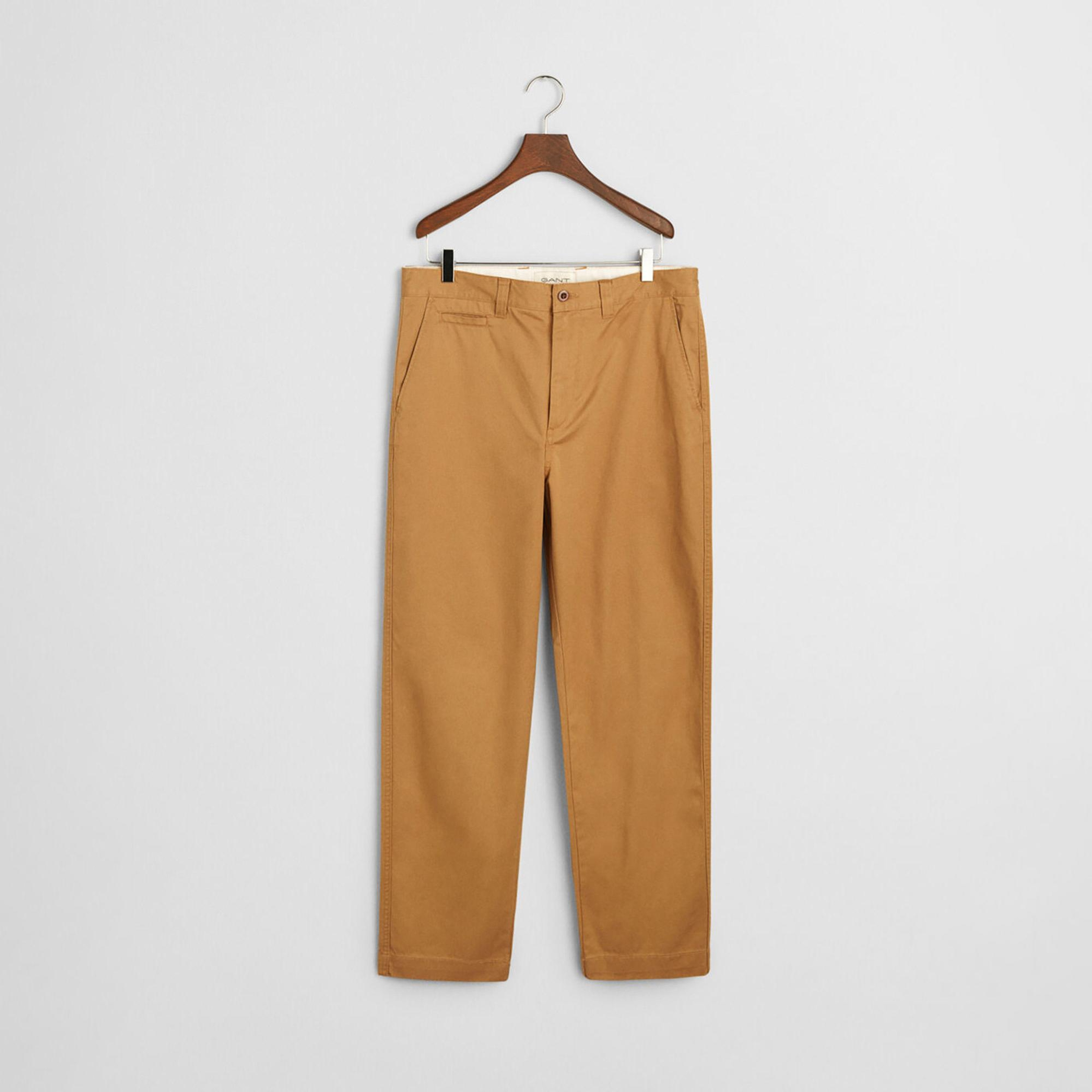 GANT Erkek Bej Regular Fit Pantolon