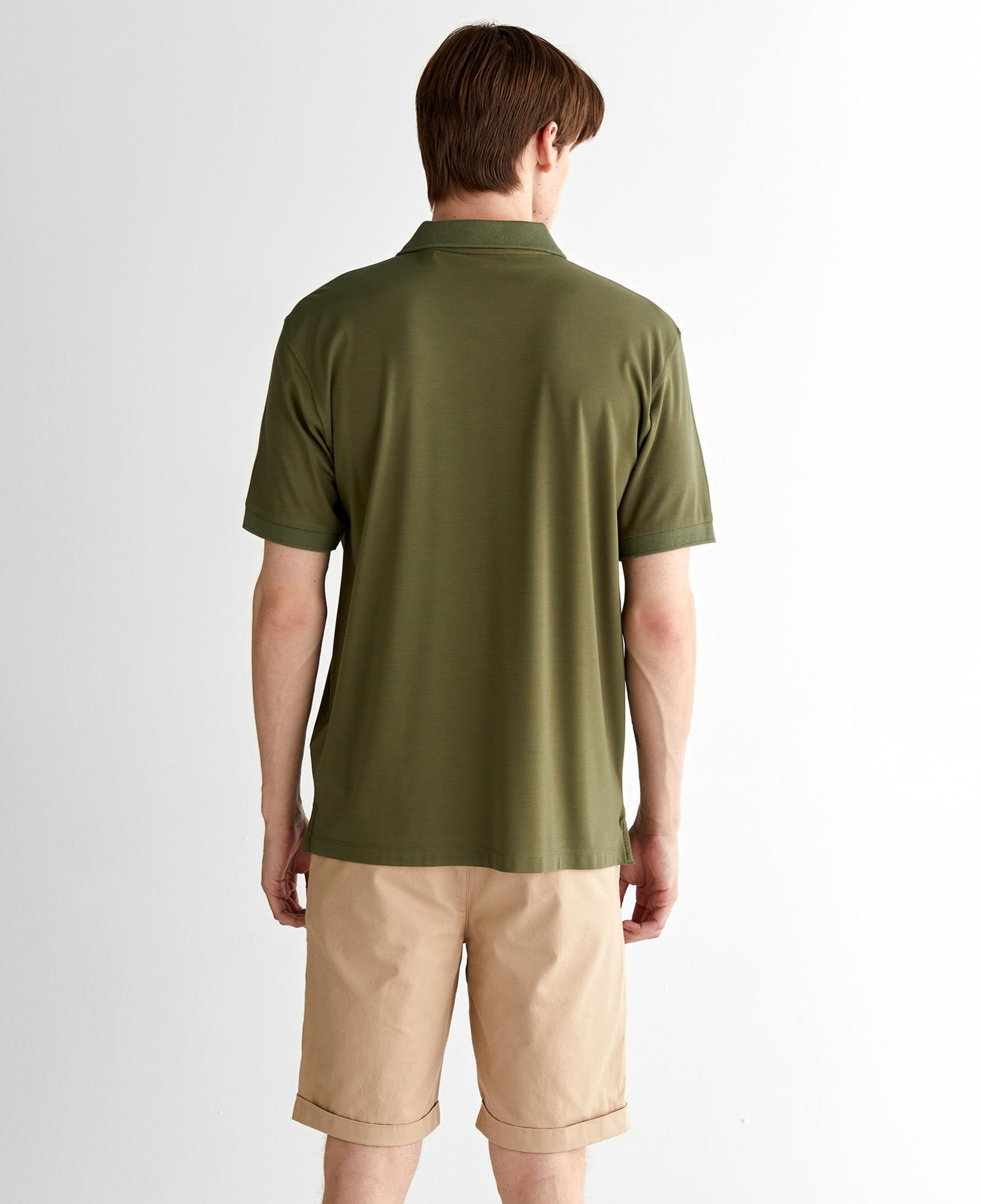 GANT Erkek Yeşil Relaxed Fit Polo