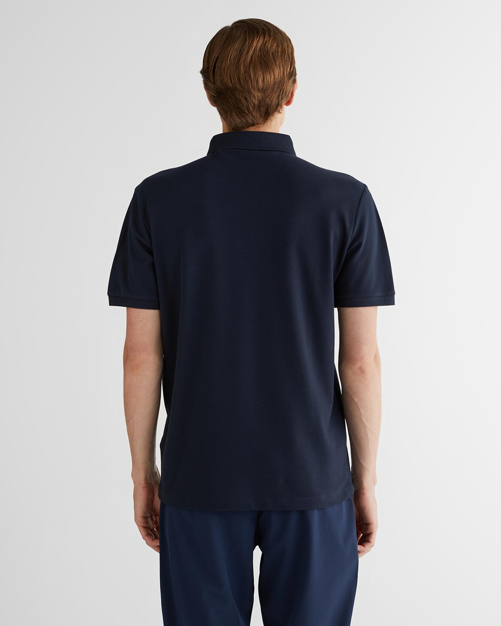 GANT Erkek Lacivert Kısa Kollu Polo