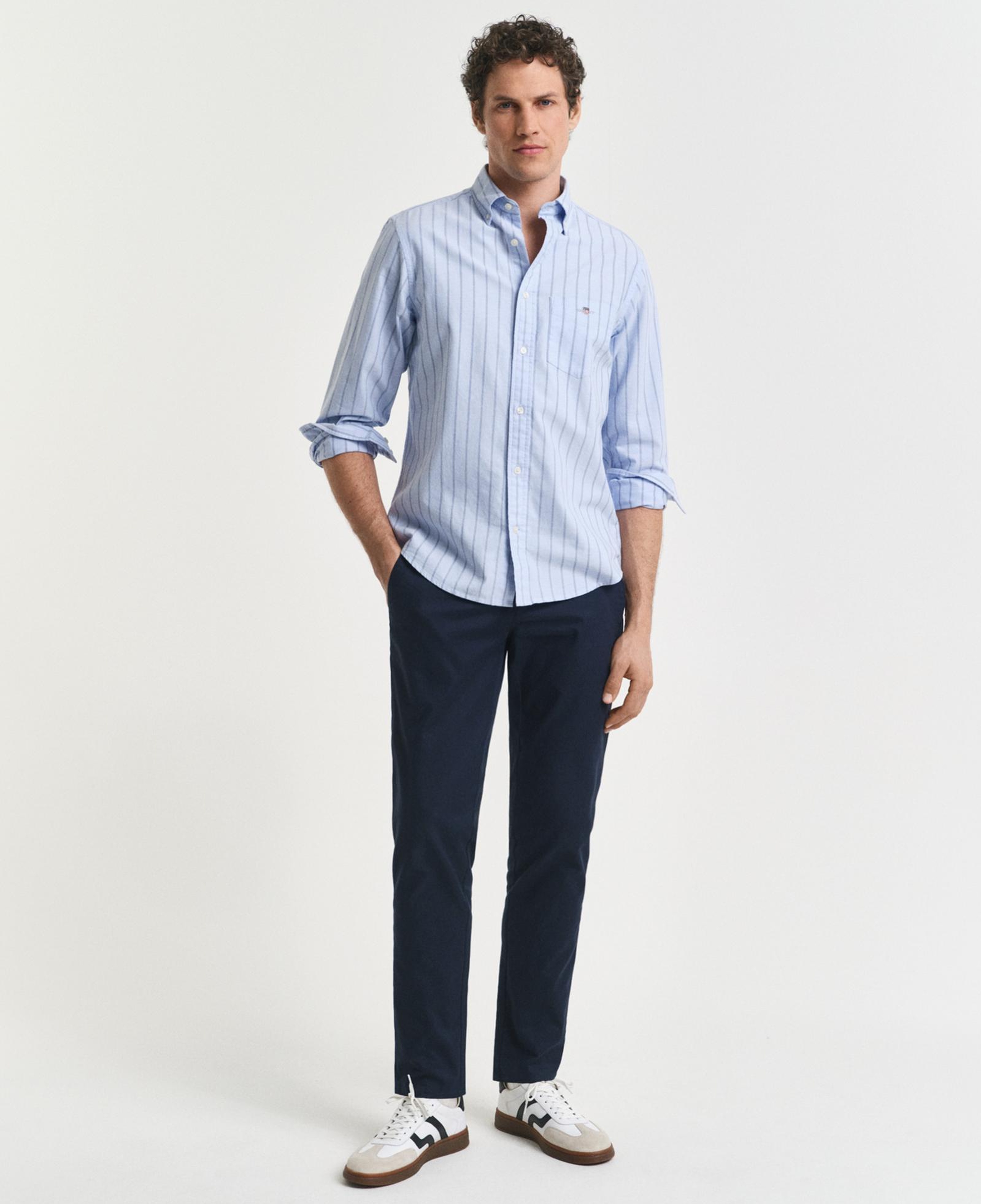 GANT Erkek Lacivert Slim Fit Chino Pantolon