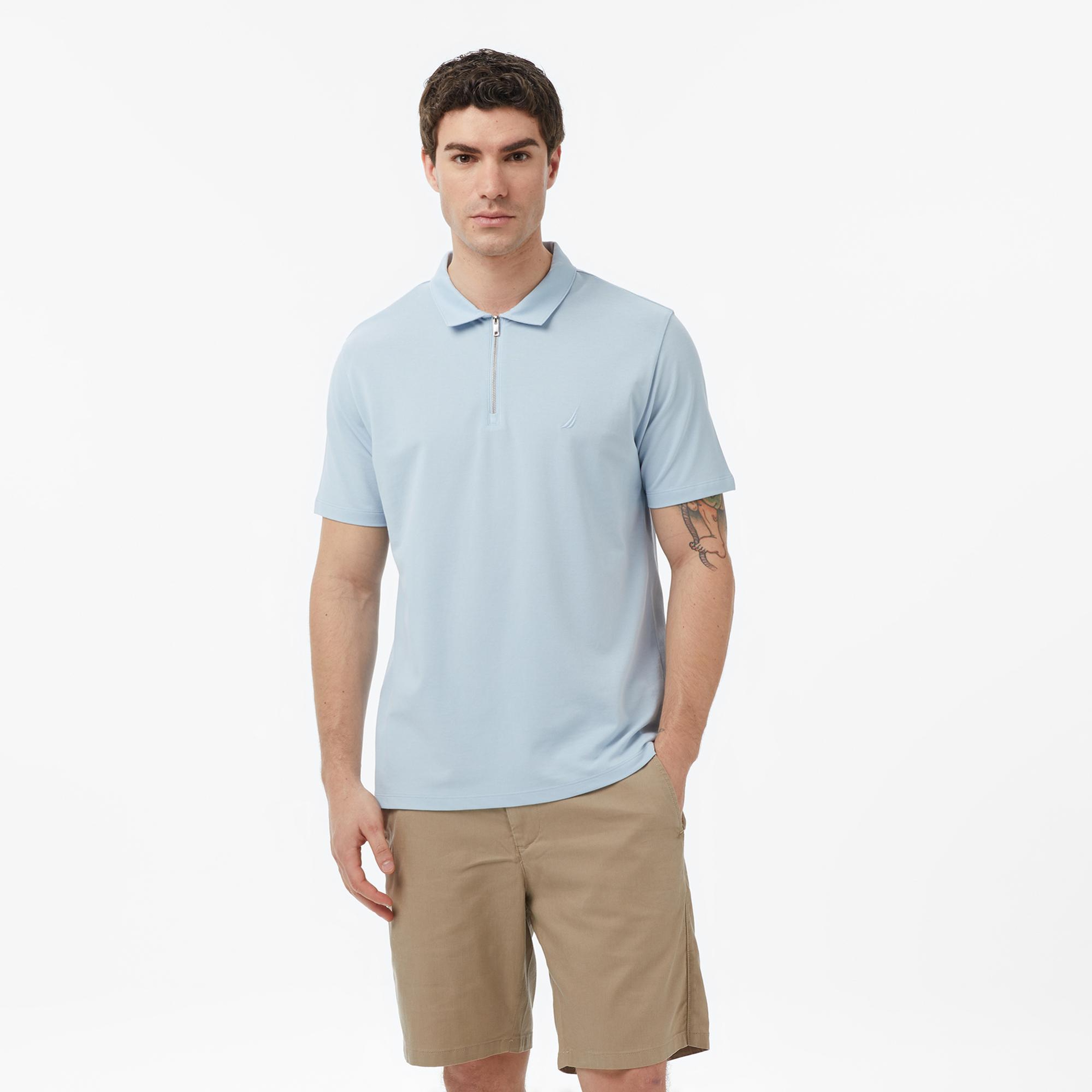 Nautica Erkek Mavi Regular Fit Polo Yaka T-Shirt
