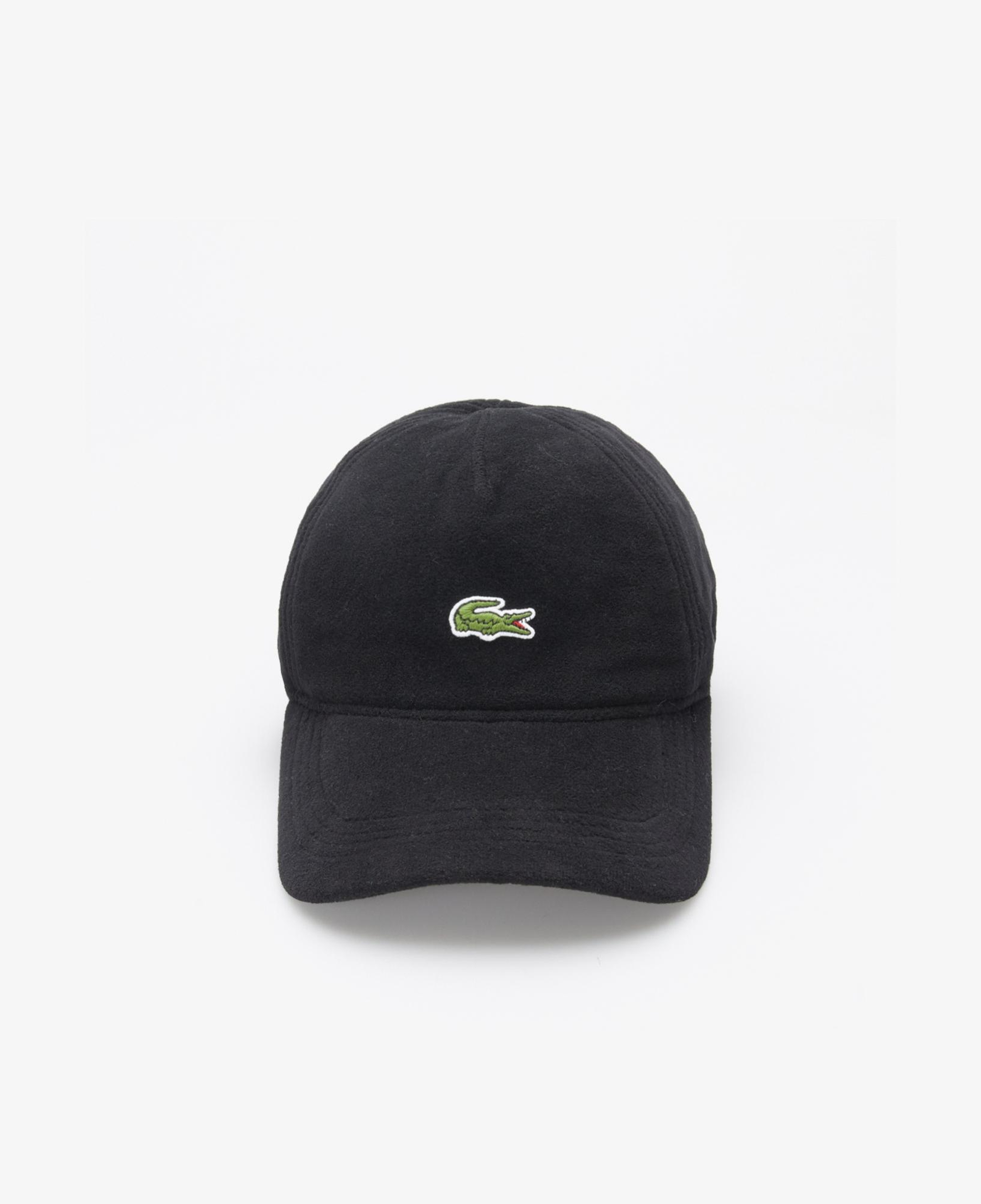Lacoste Unisex Baskılı Siyah Şapka